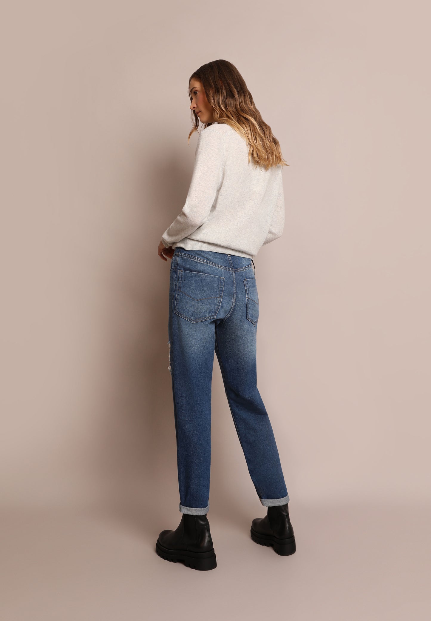 JEANS RELAXED FIT ROTOS