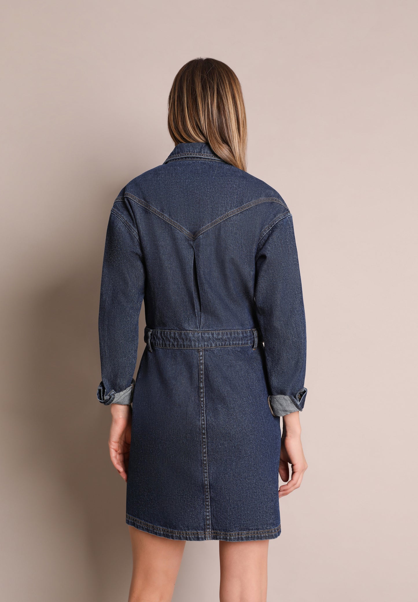 VESTIDO MINI DENIM