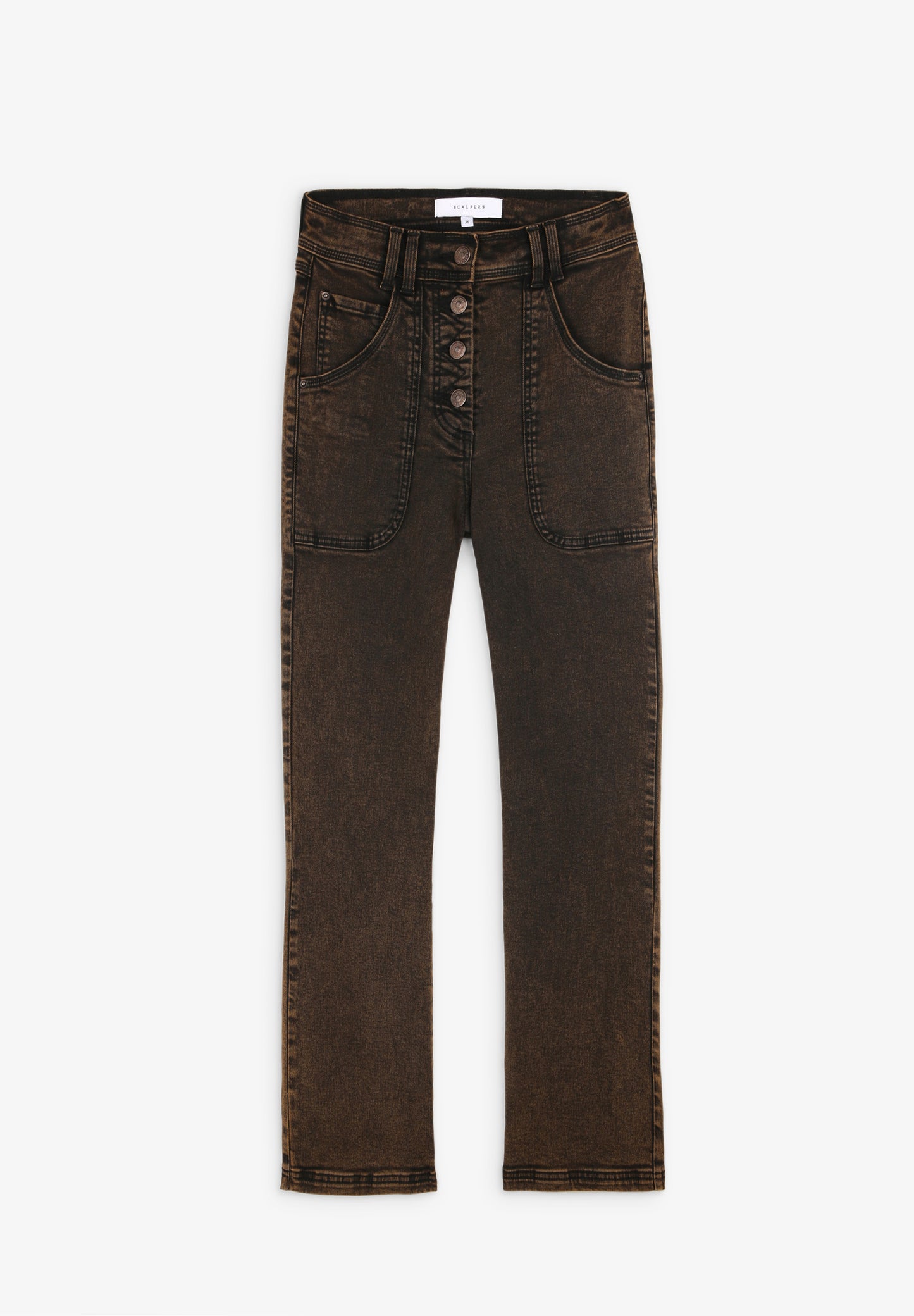 PANTALÓN FLARE ABOTONADO