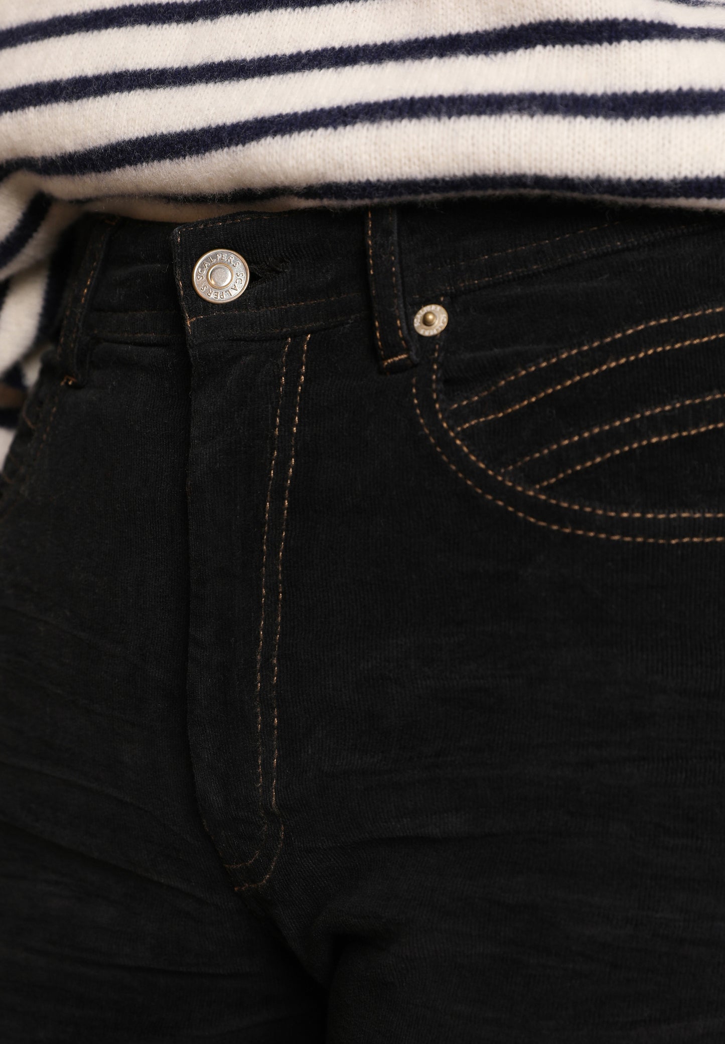 PANTALÓN SKINNY PANA