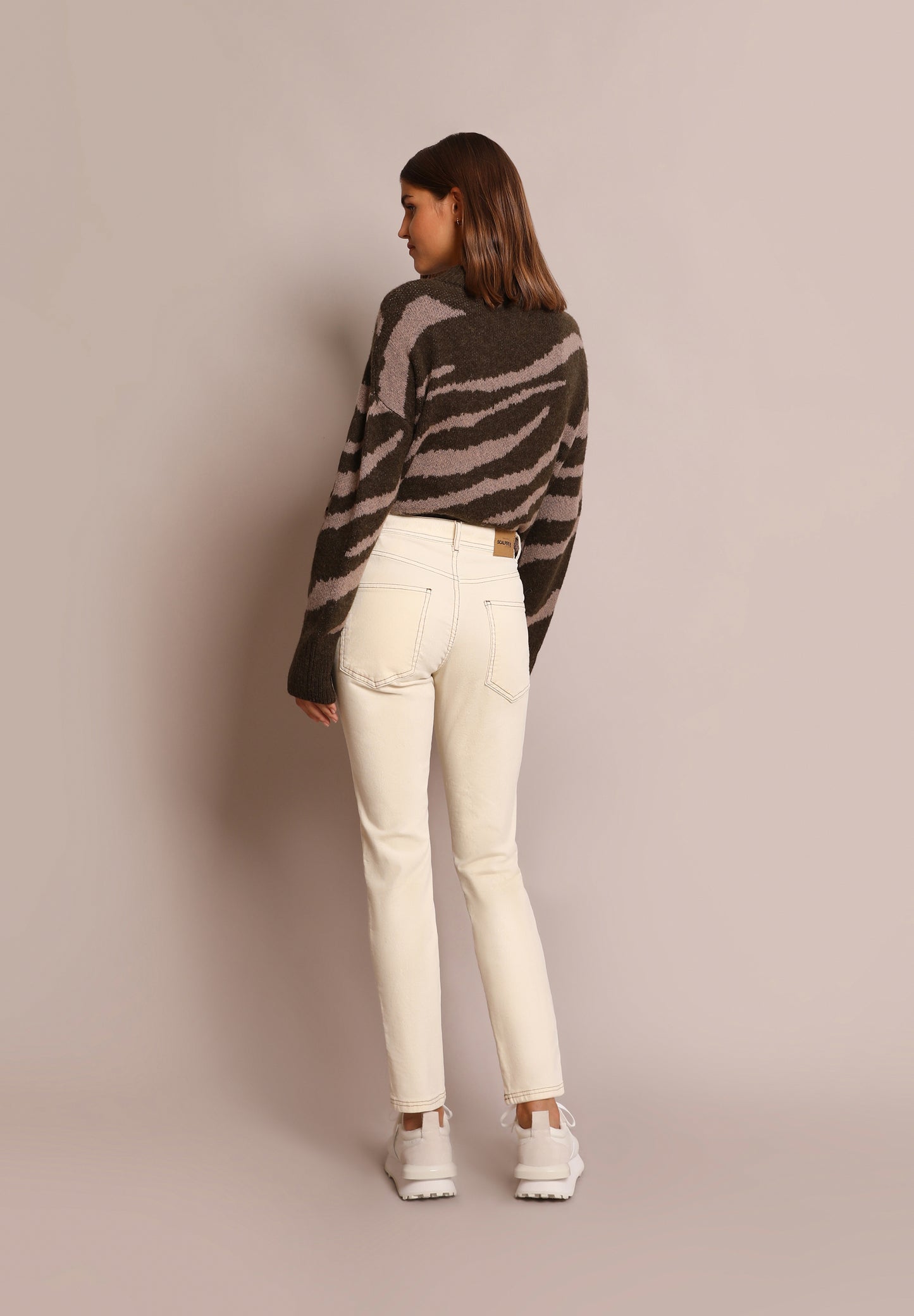 PANTALÓN SKINNY PANA