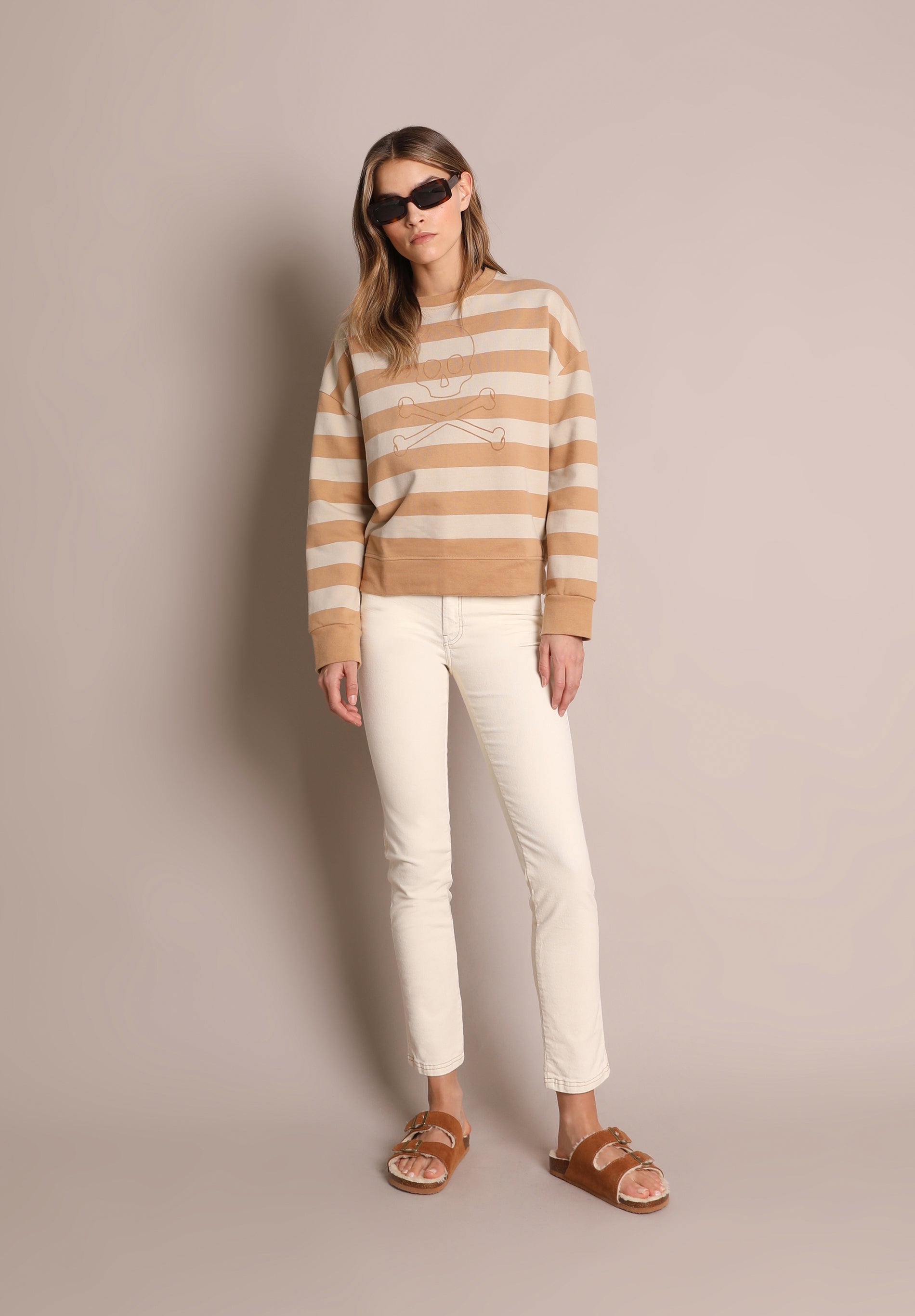 SUDADERA RAYAS CALAVERA