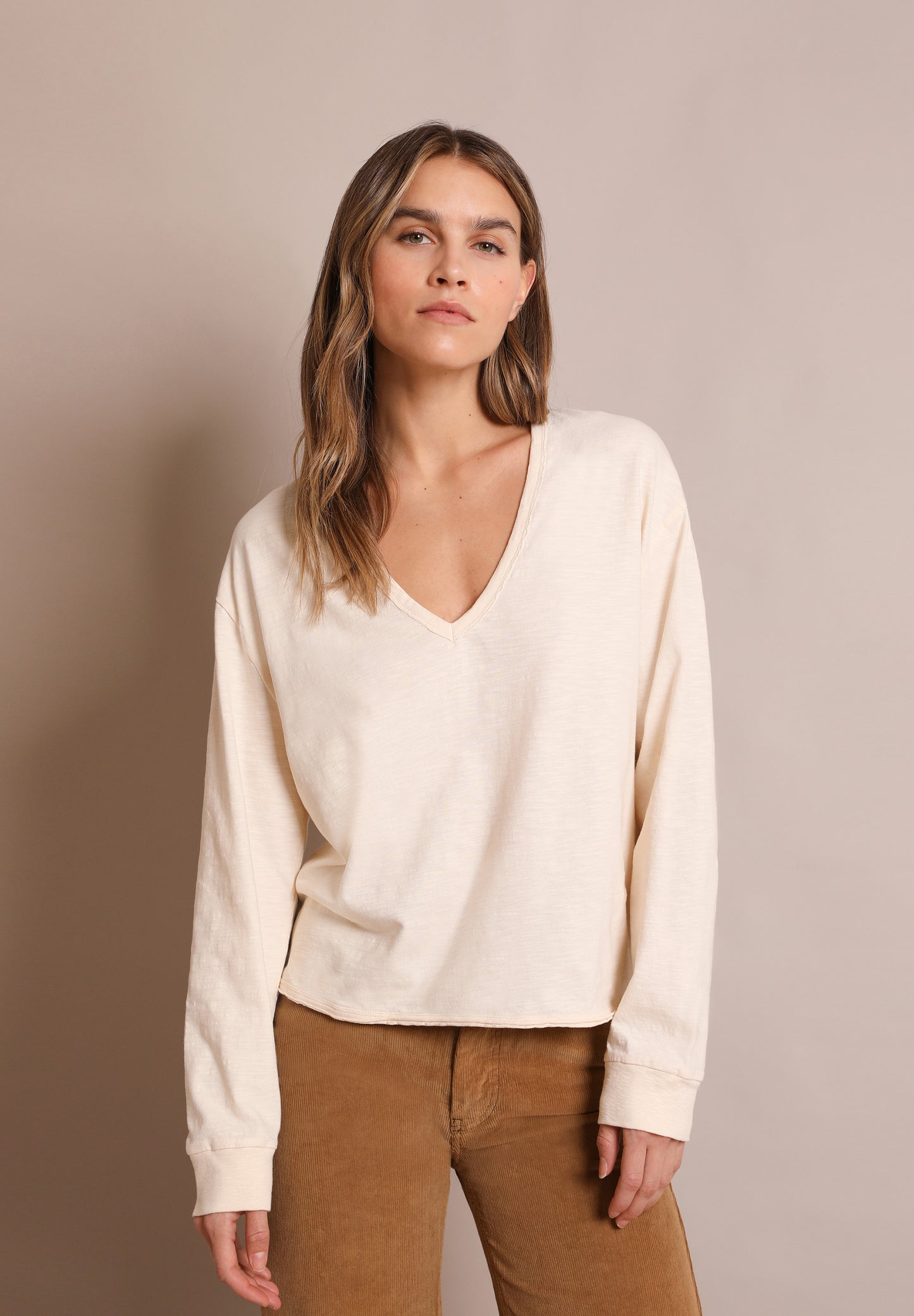 CAMISETA BÁSICA MANGA LARGA