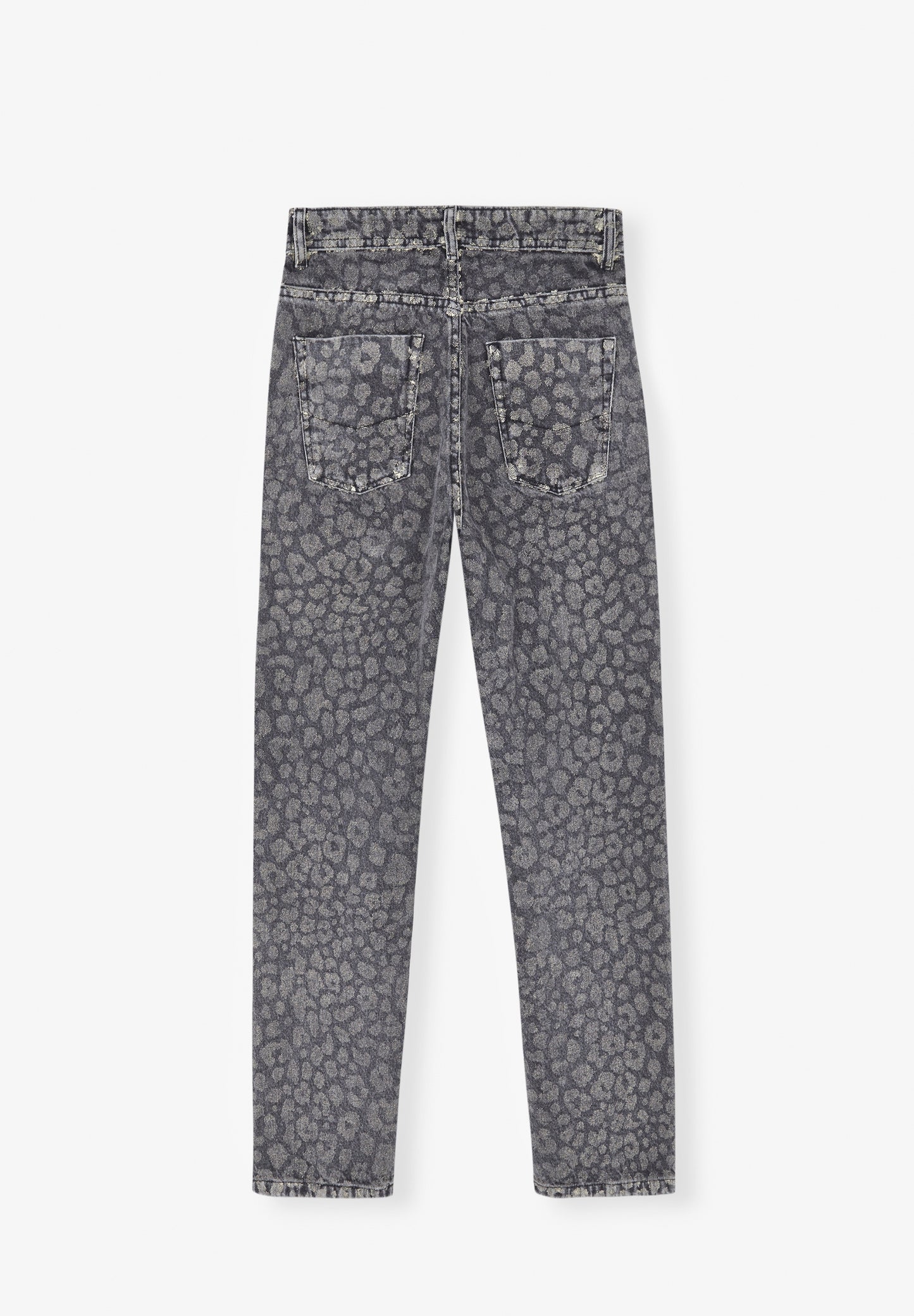 PANTALÓN DENIM ANIMAL PRINT