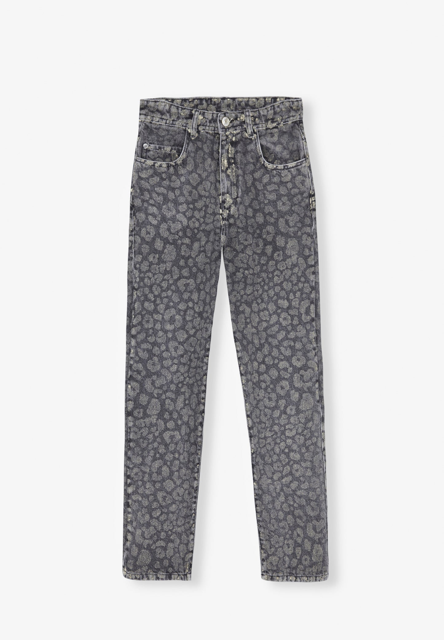 PANTALÓN DENIM ANIMAL PRINT
