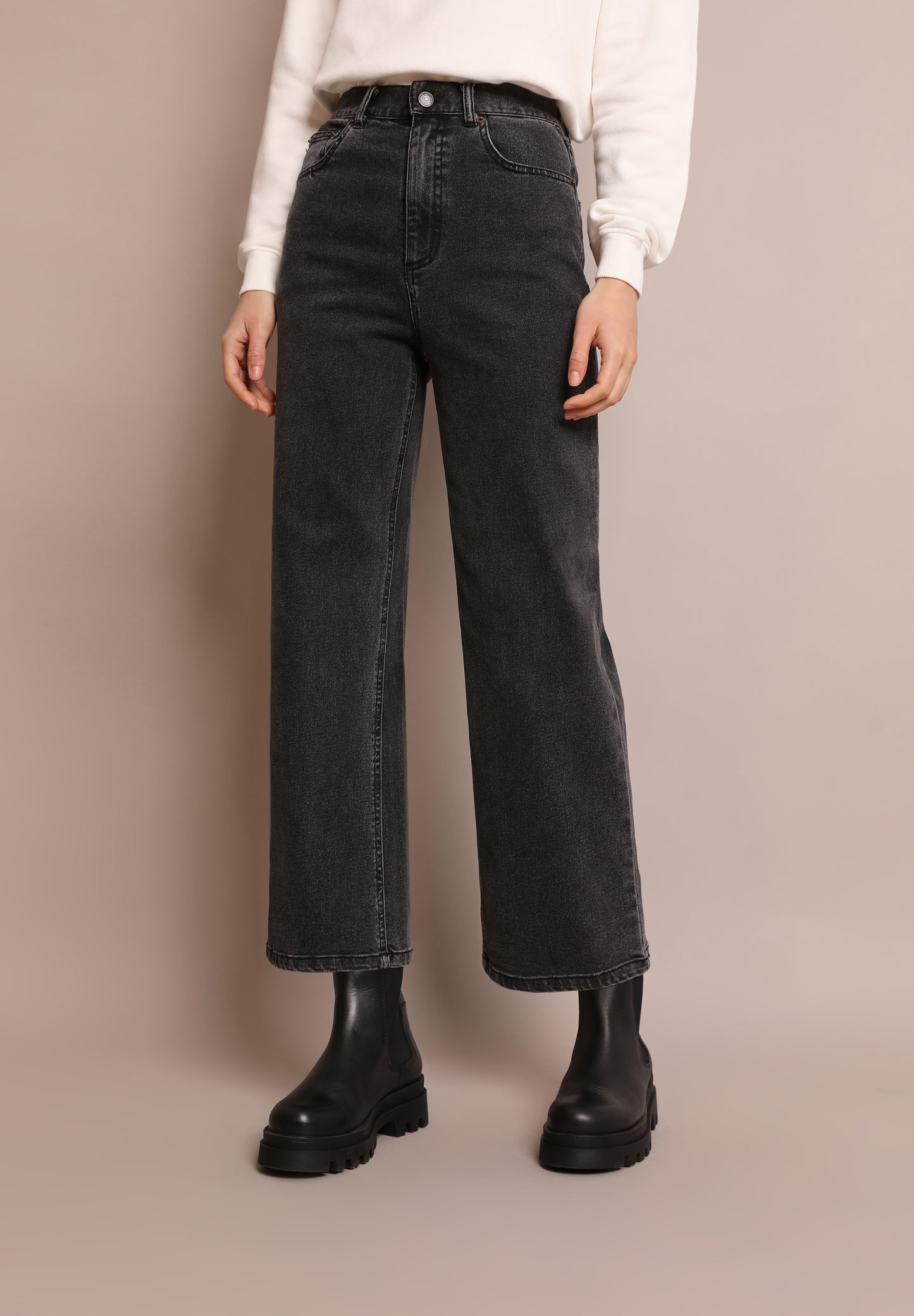 JEANS CULOTTE LAVADOS