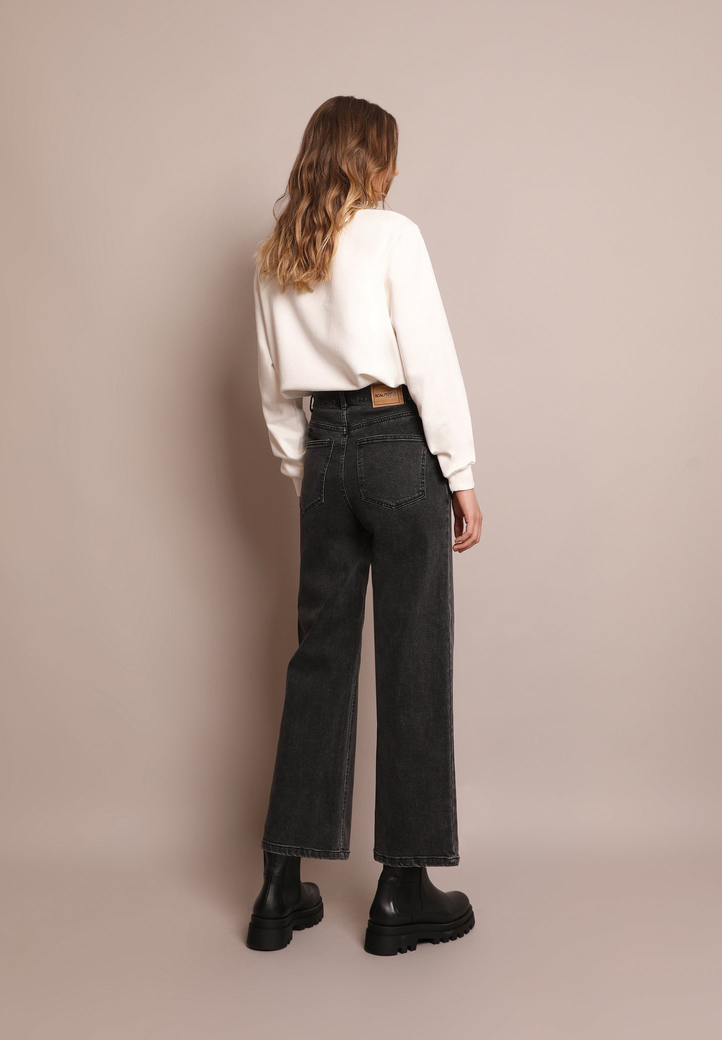 JEANS CULOTTE LAVADOS