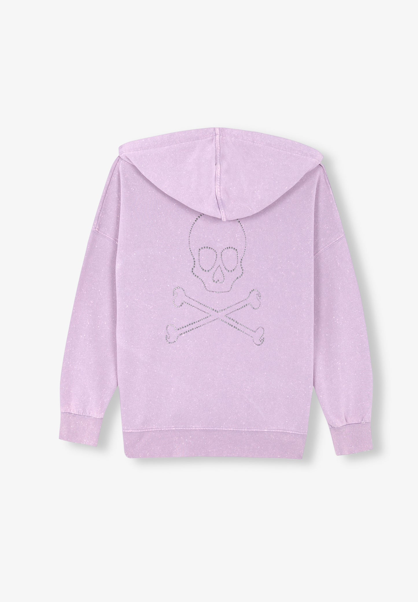 SUDADERA CAPUCHA CALAVERA TRASERA