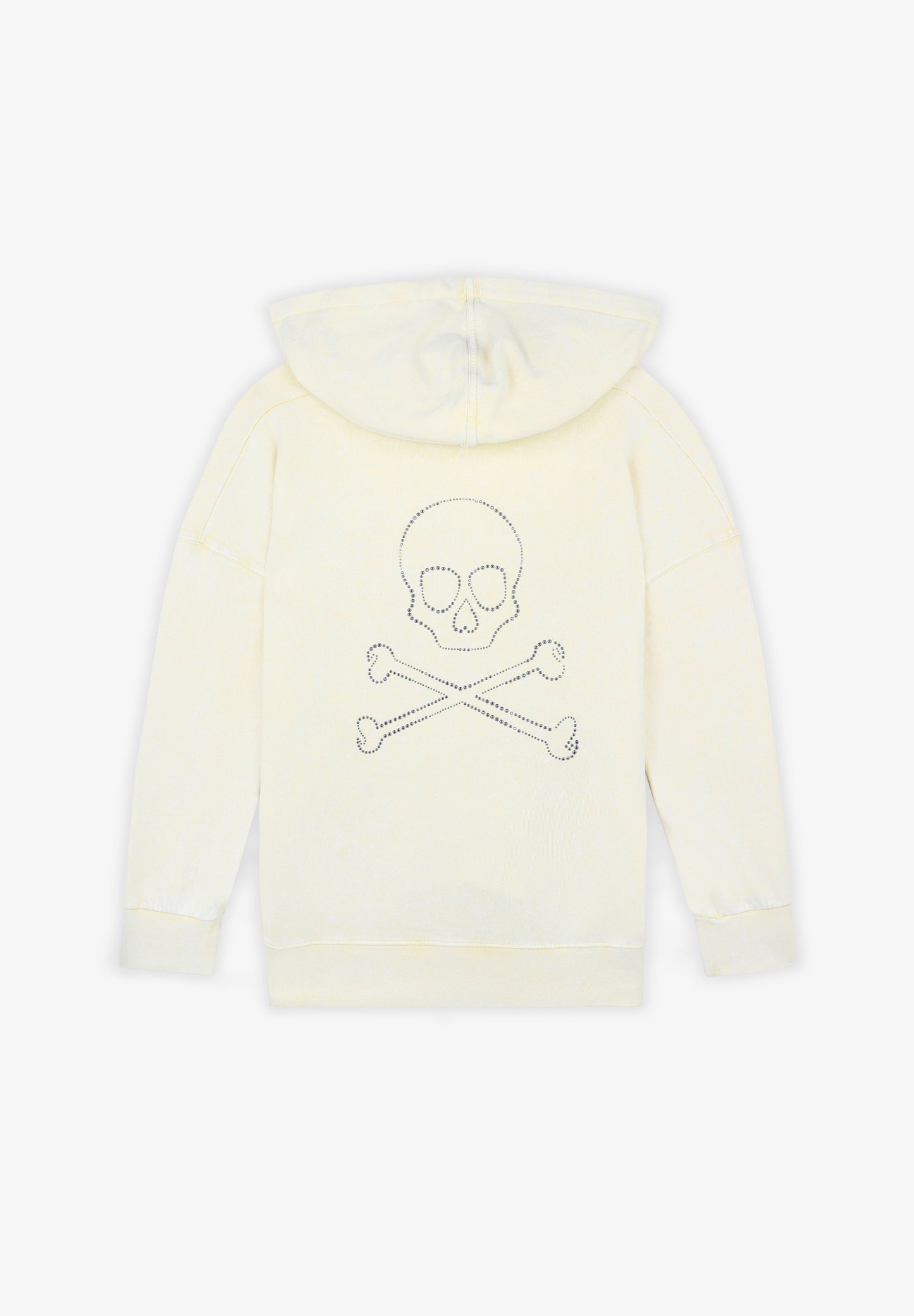 SUDADERA CAPUCHA CALAVERA TRASERA