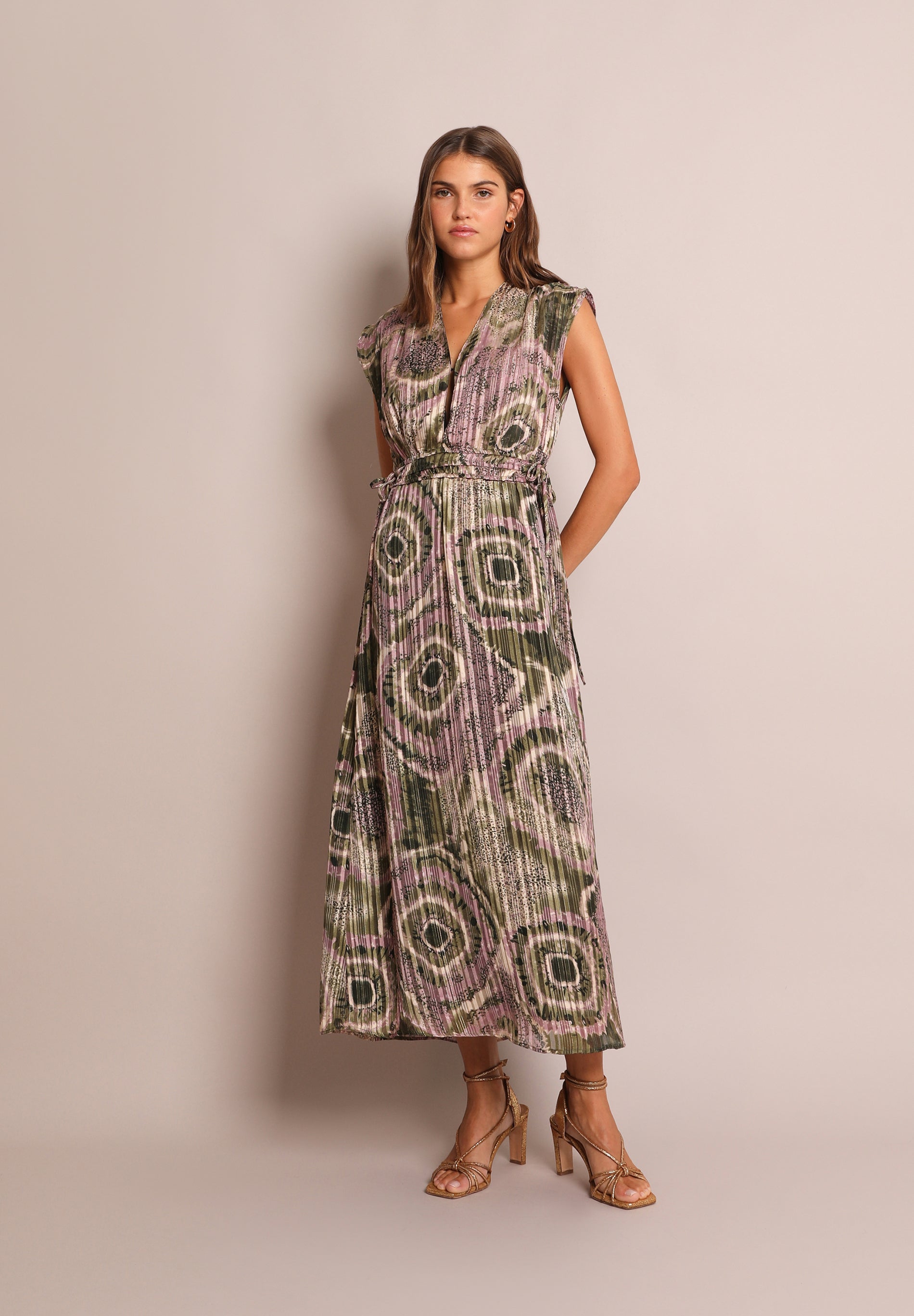 VESTIDO PLISADO TIE DYE