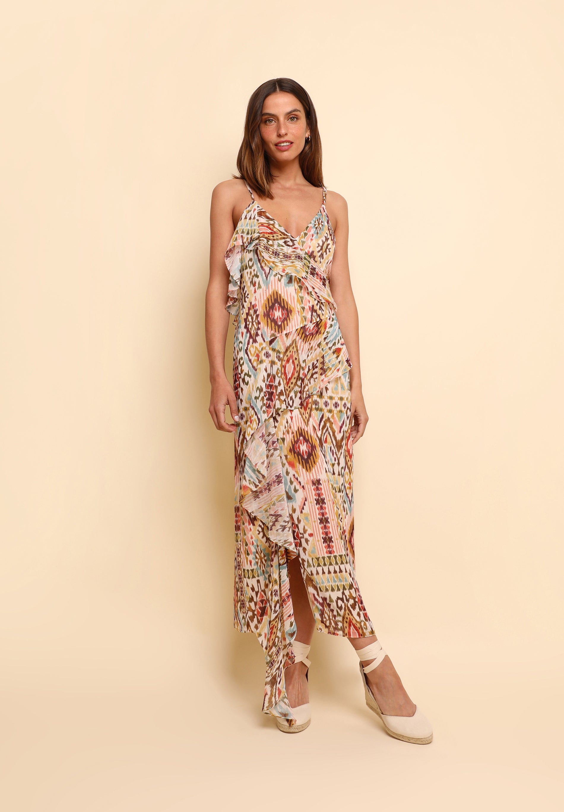 VESTIDO LARGO ÉTNICO