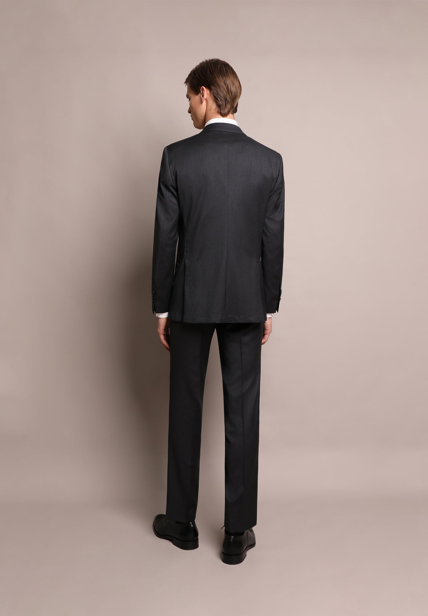 TRAJE LANA GRIS CLÁSICO