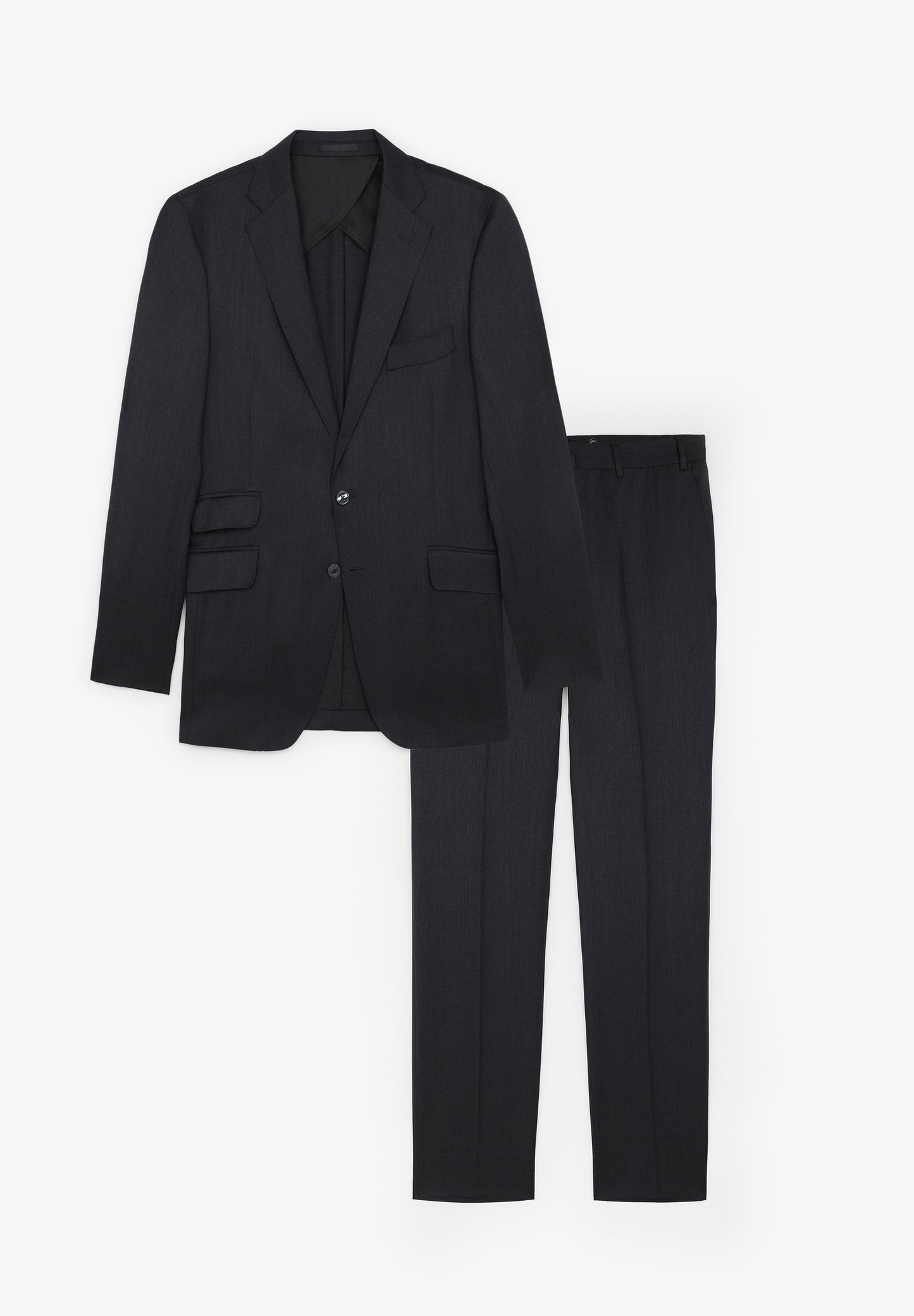 TRAJE LANA GRIS CLÁSICO