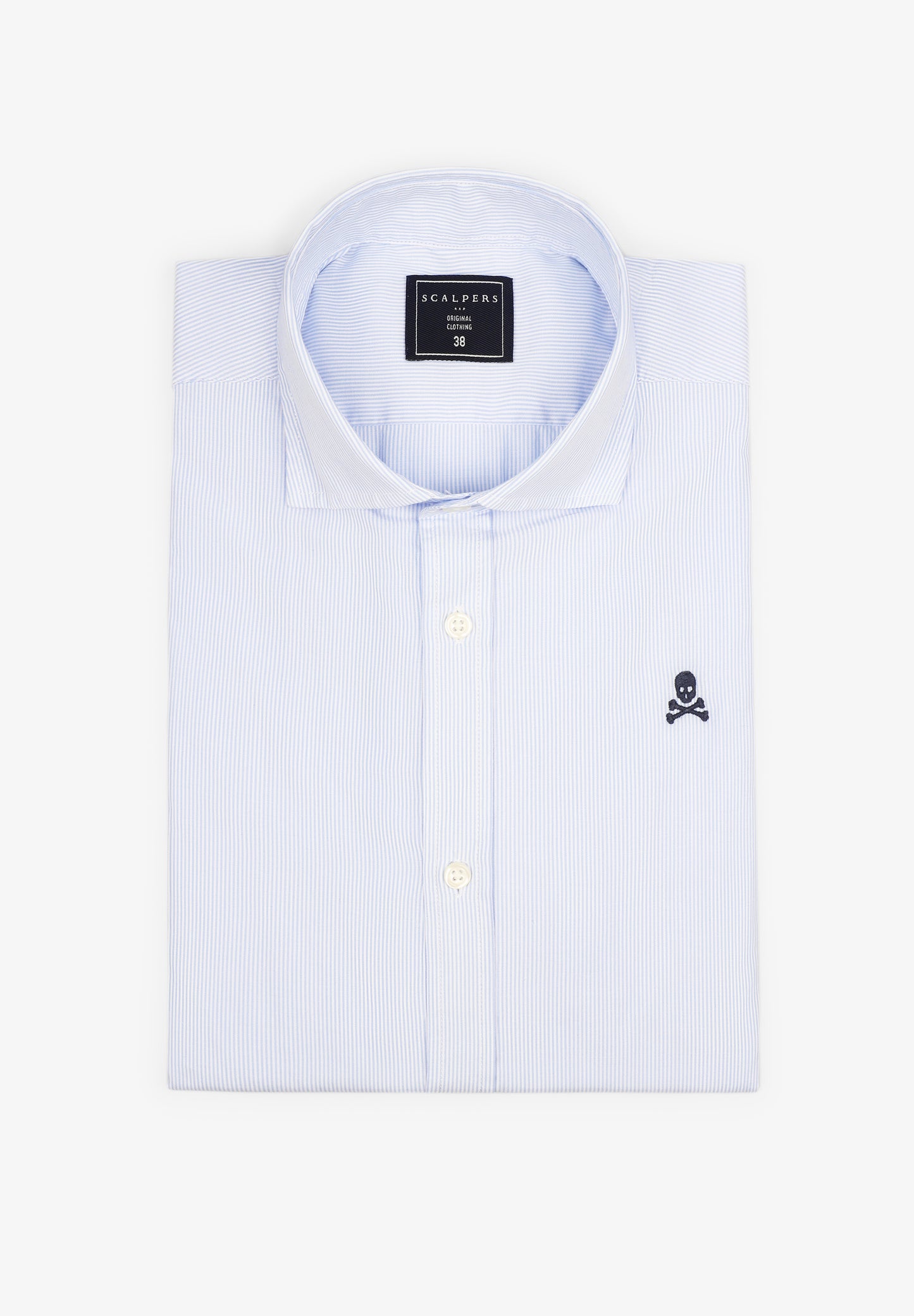 CAMISA VESTIR SLIM FIT CALAVERA