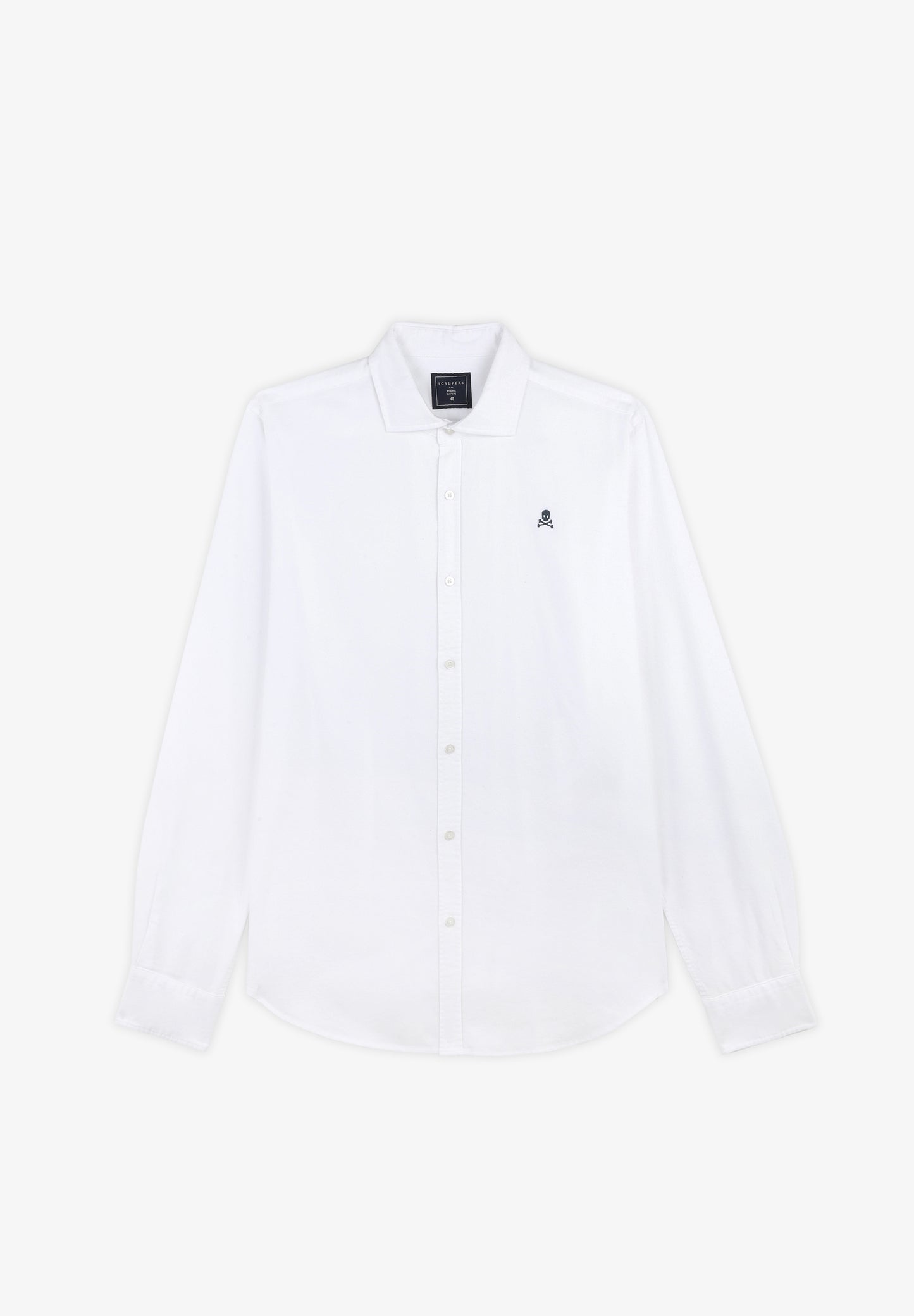 CAMISA OXFORD CALAVERA CONTRASTE