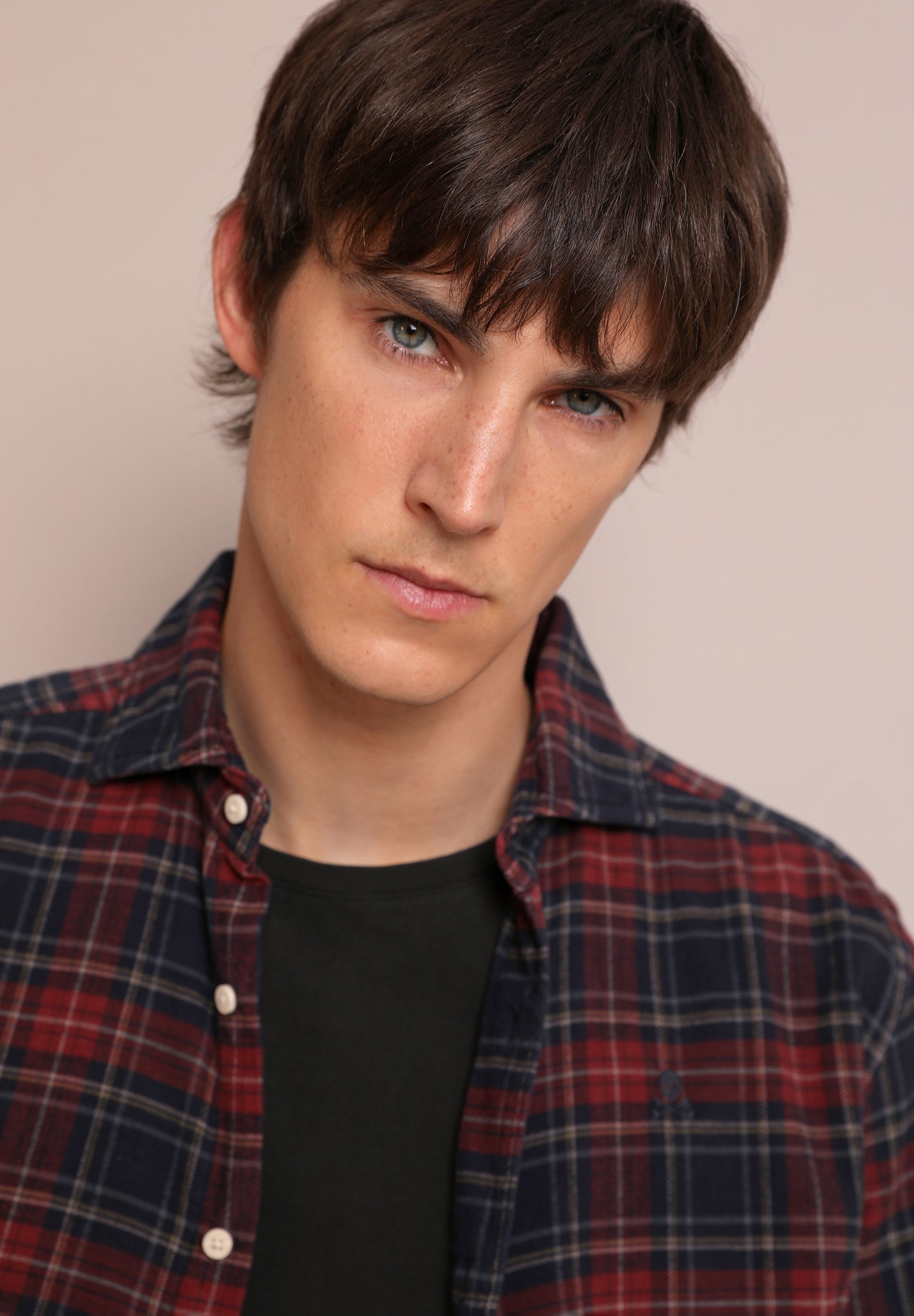 CAMISA CUADROS TARTÁN CALAVERA