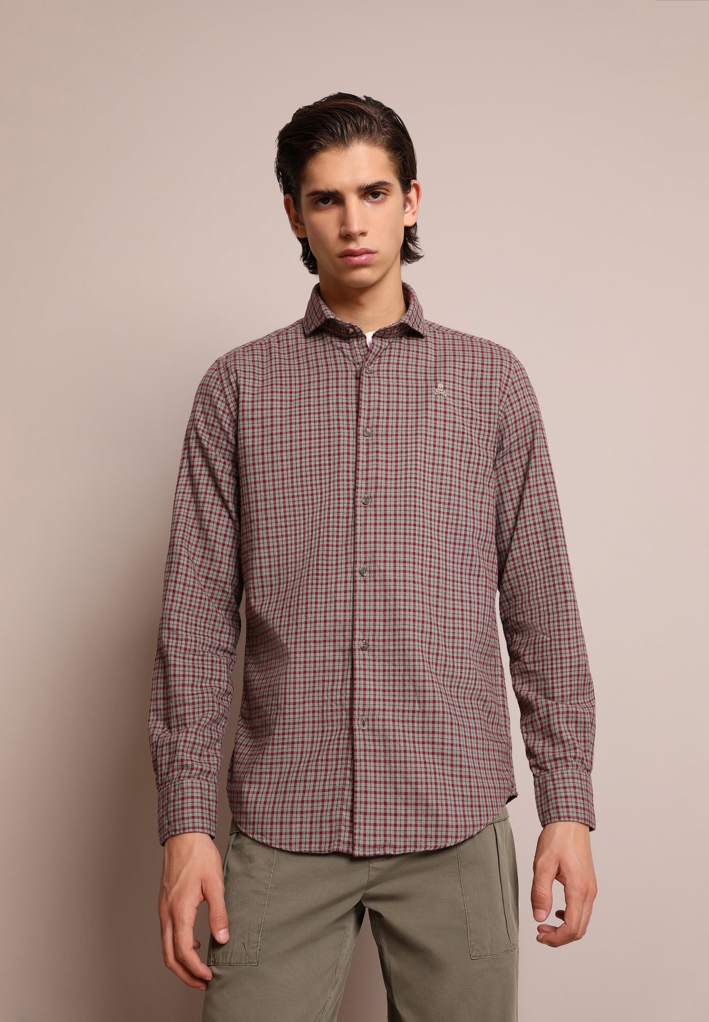 CAMISA FRANELA CUADROS MINI