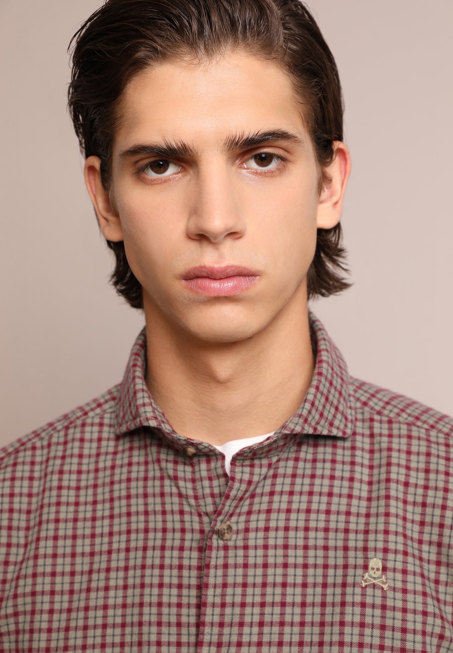 CAMISA FRANELA CUADROS MINI