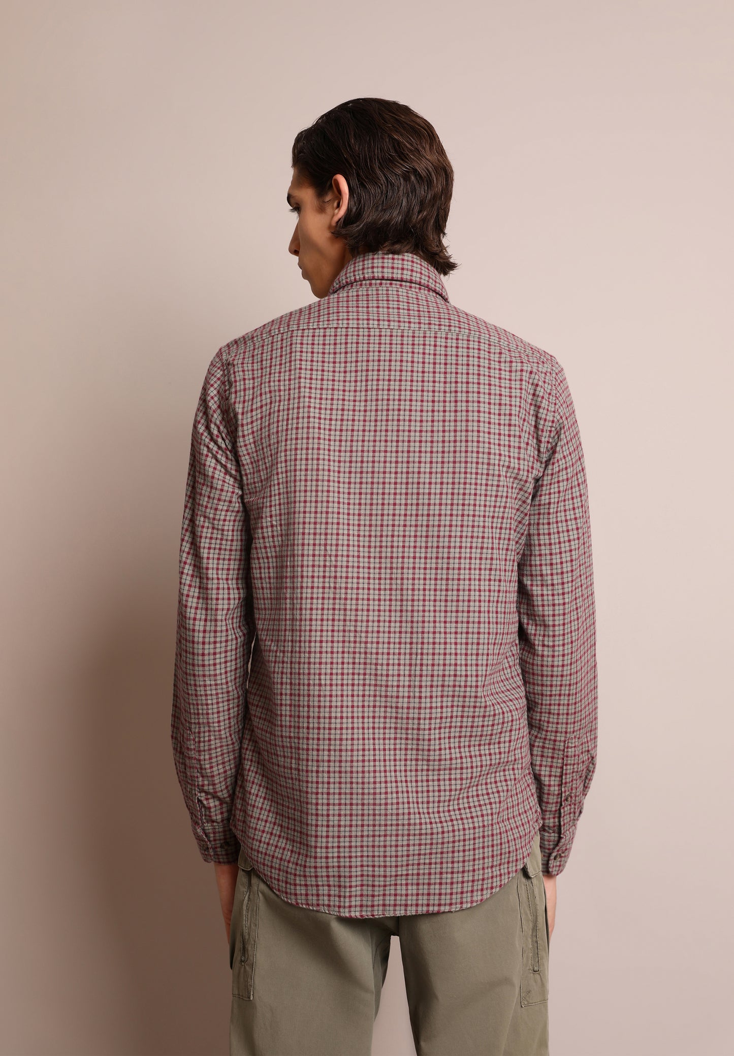 CAMISA FRANELA CUADROS MINI