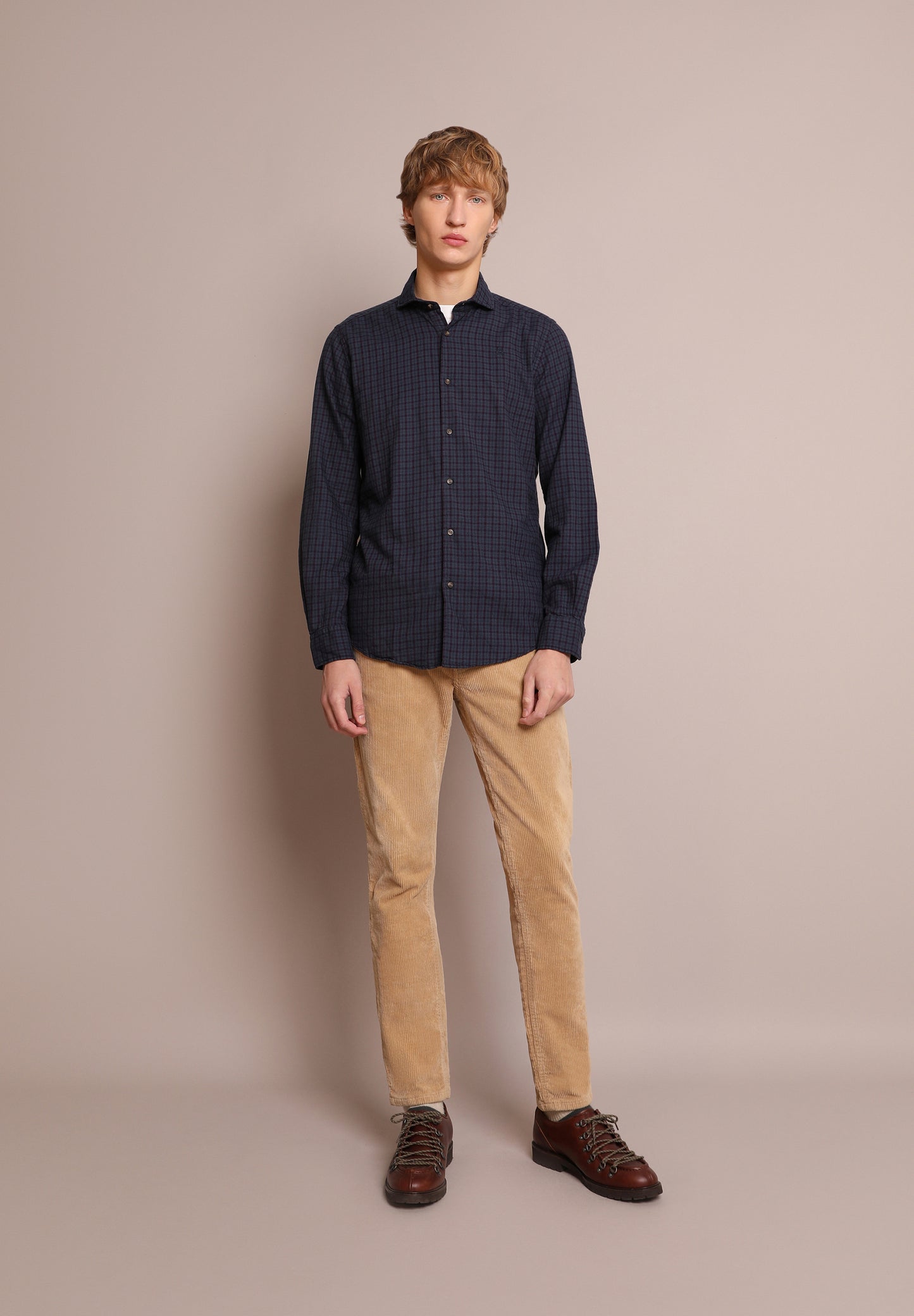 CAMISA FRANELA CUADROS MINI