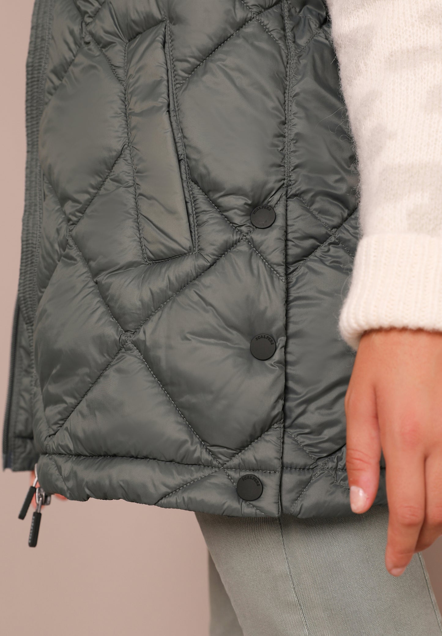 ABRIGO MANGAS DESMONTABLES ACOLCHADO