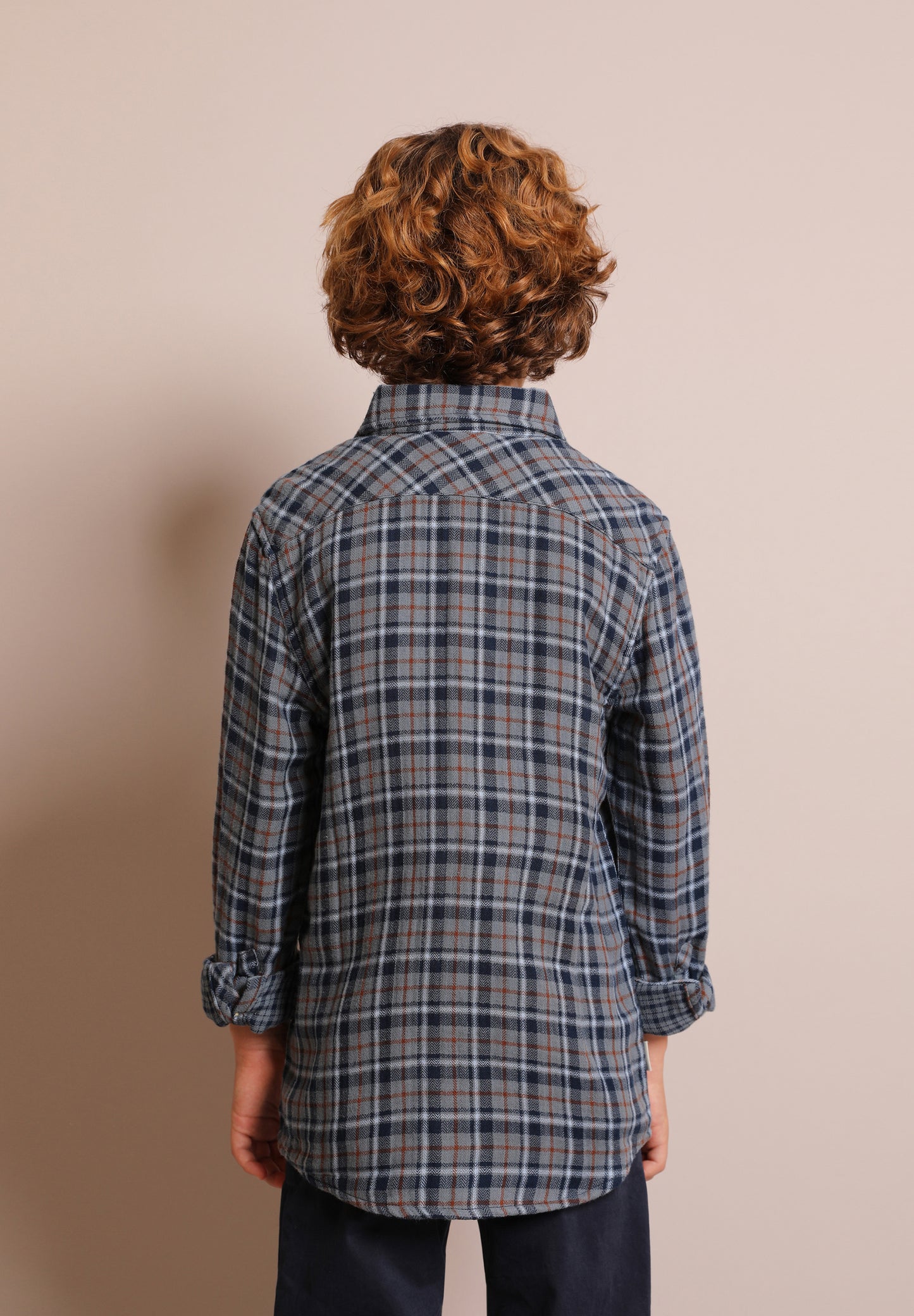 CAMISA CUADROS DOBLE ESTAMPADO