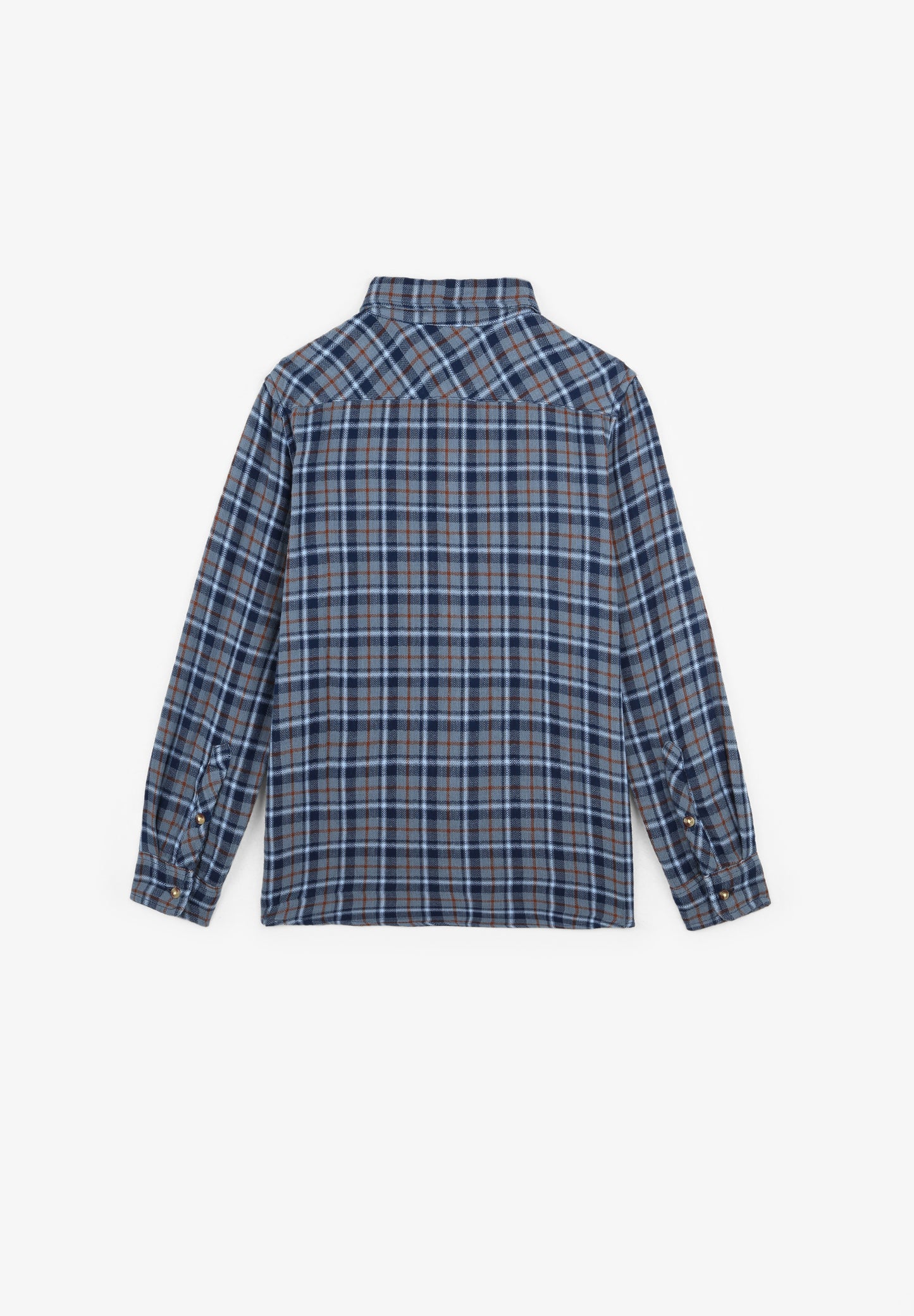 CAMISA CUADROS DOBLE ESTAMPADO