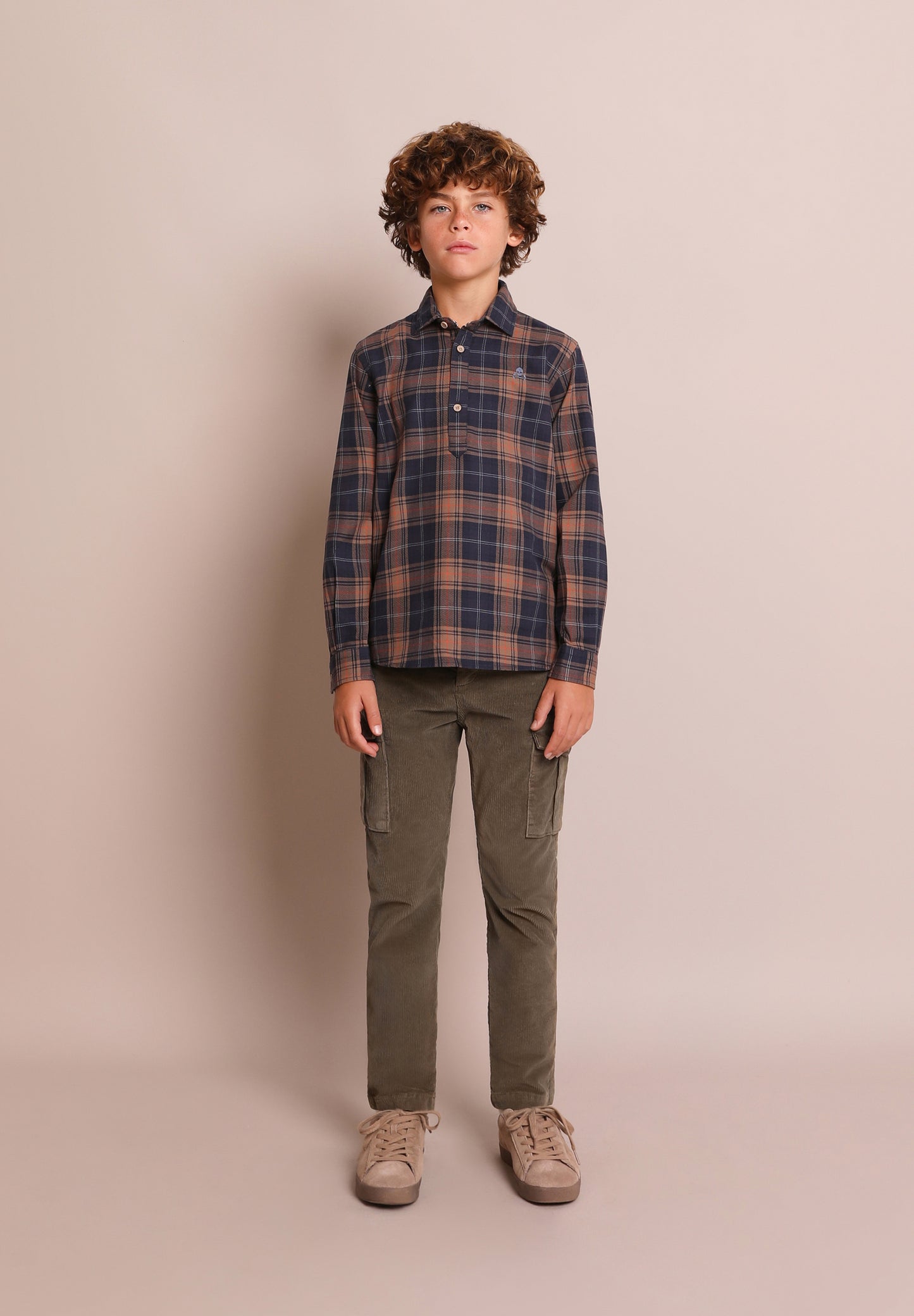 CAMISA POLERA CUADROS VENTANA