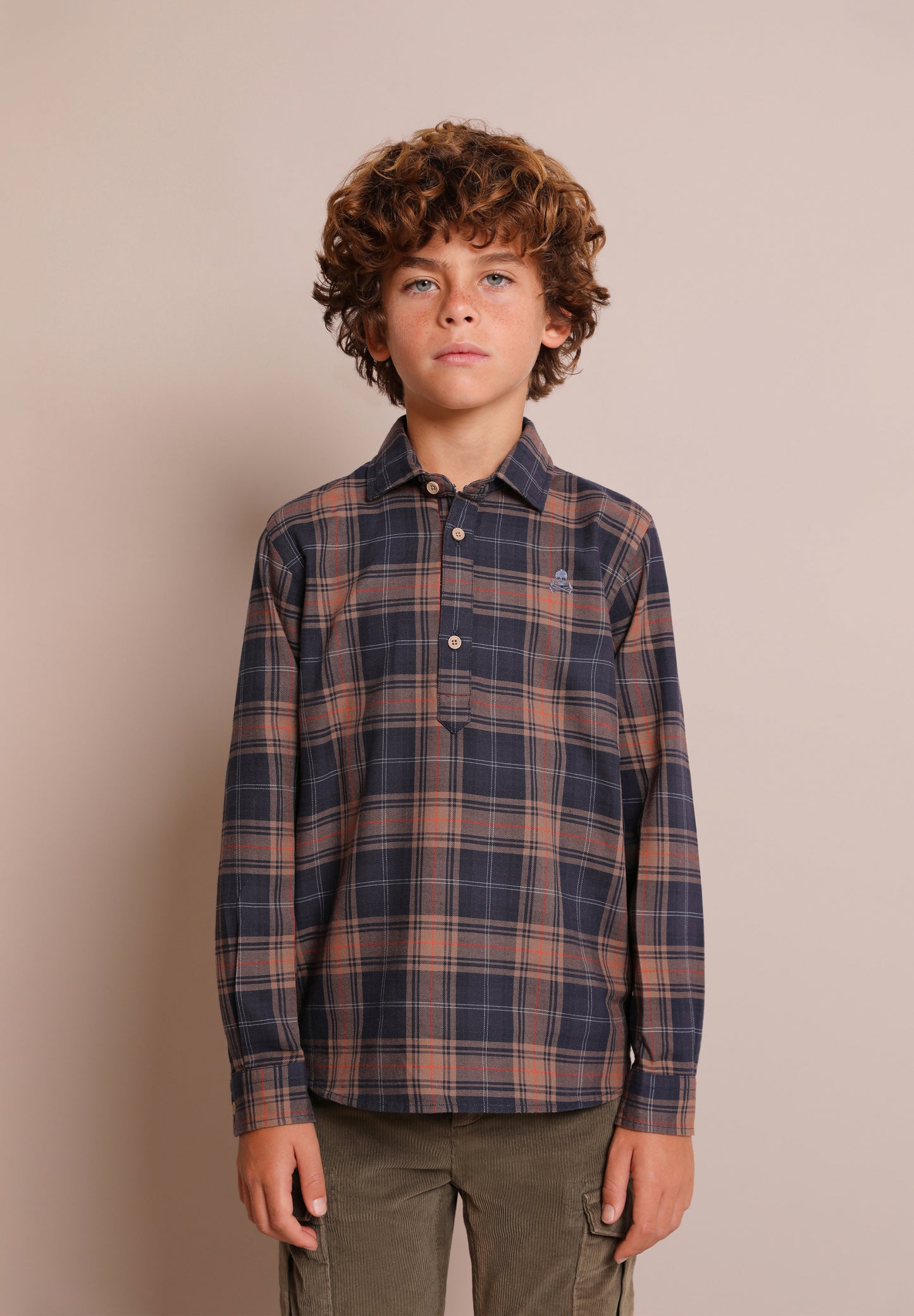 CAMISA POLERA CUADROS VENTANA