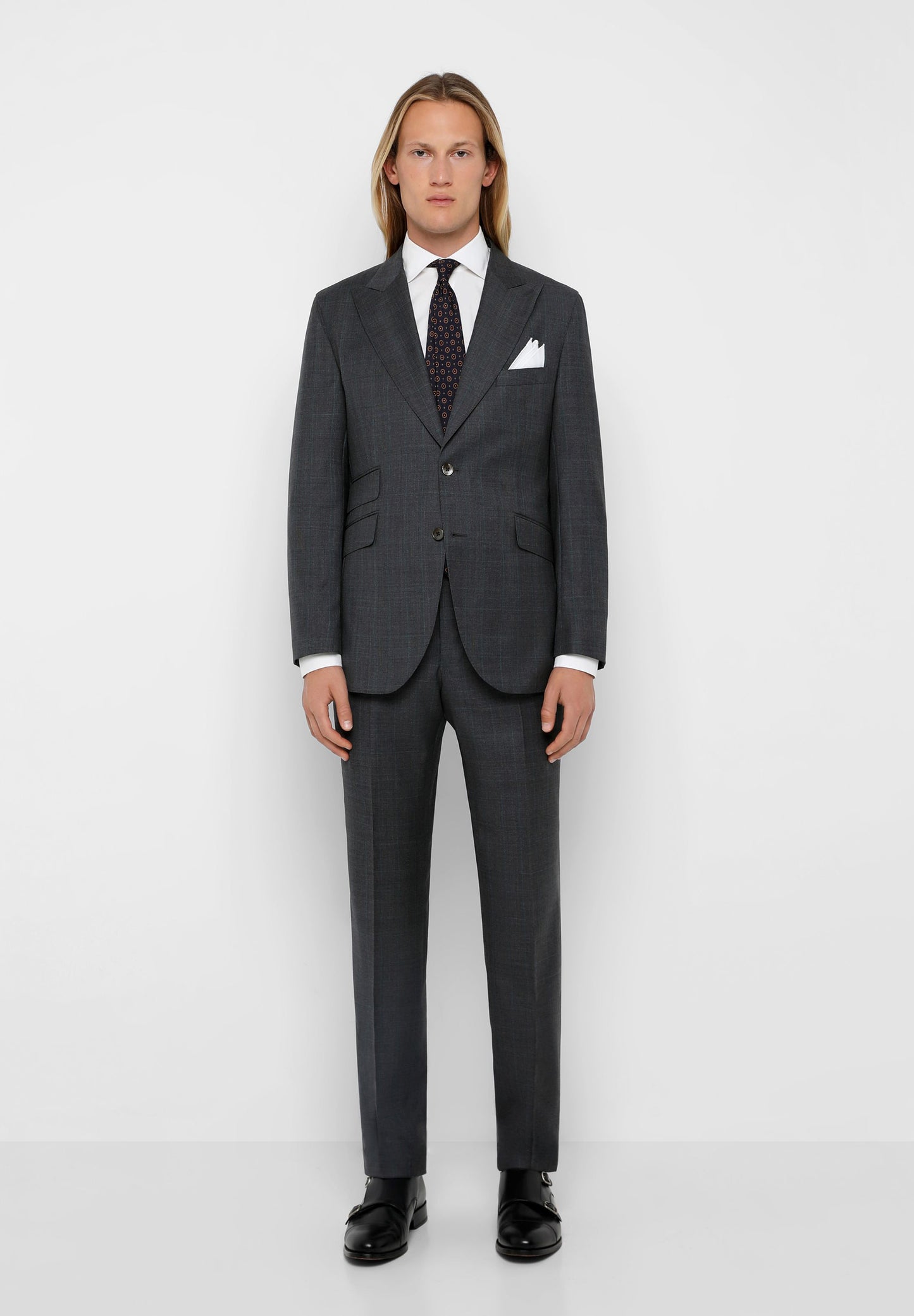 TRAJE PREMIUM GRIS PRINCIPE DE GALES