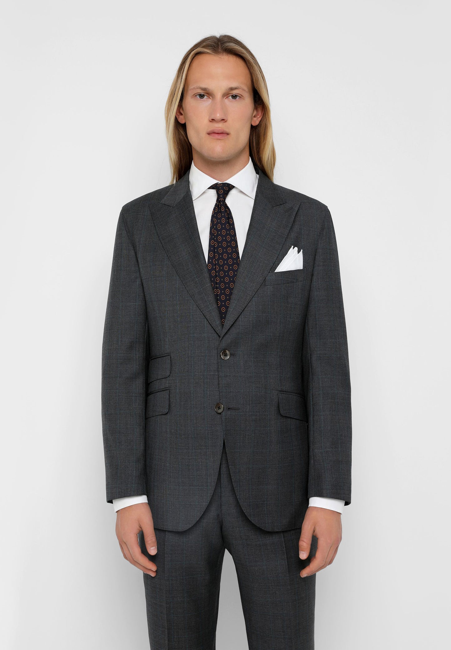 TRAJE PREMIUM GRIS PRINCIPE DE GALES