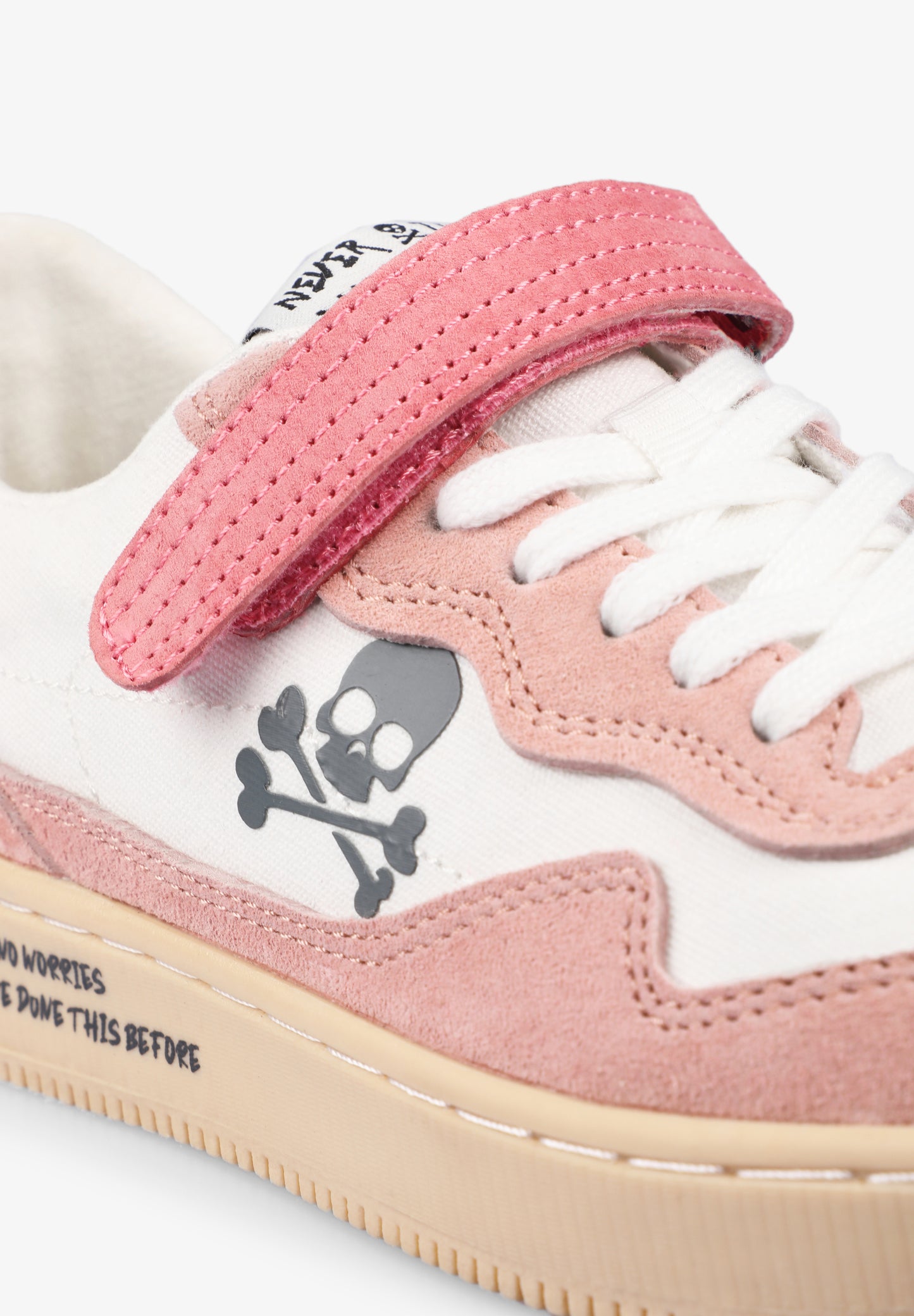 SNEAKERS CALAVERA VELCRO