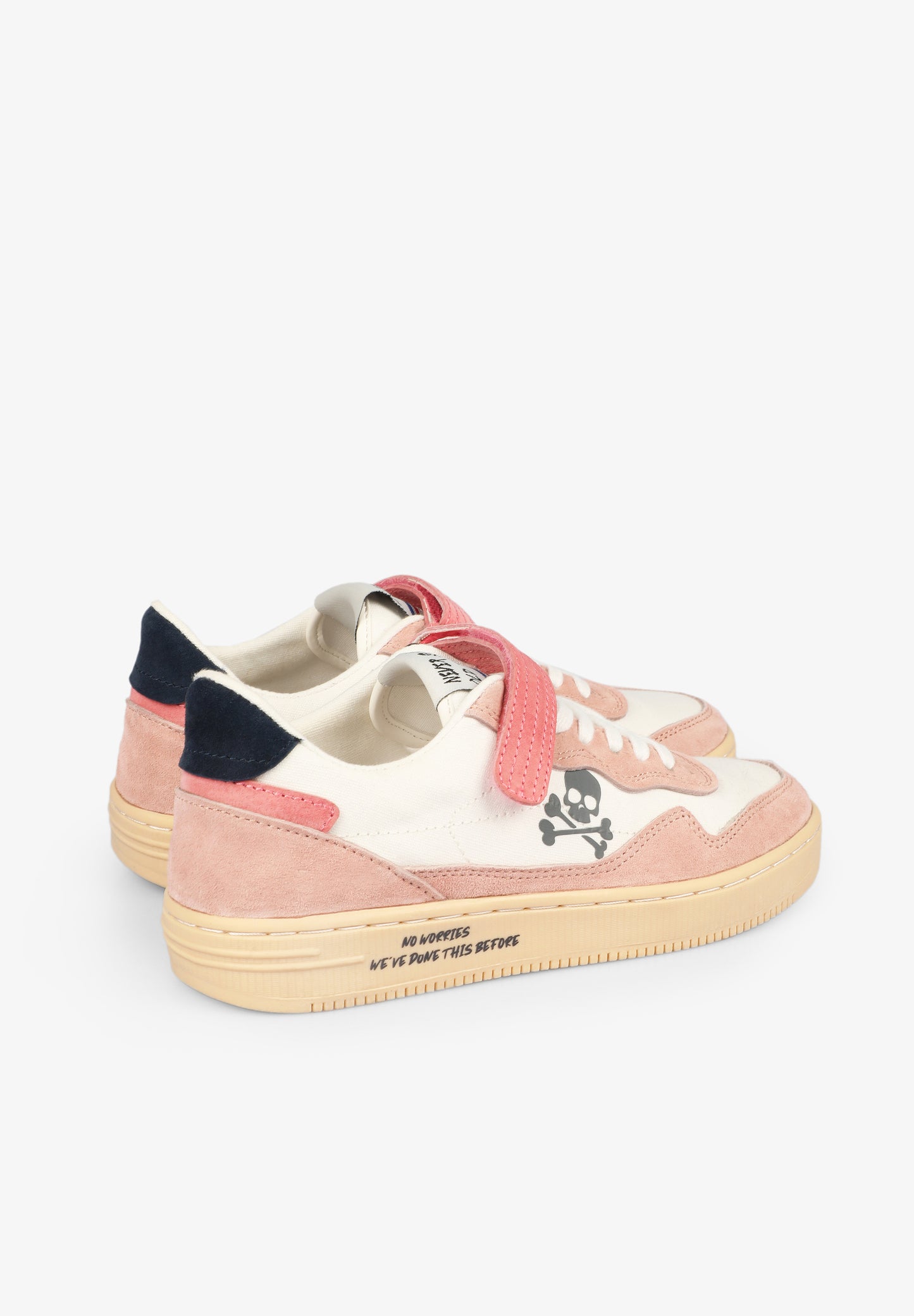 SNEAKERS CALAVERA VELCRO