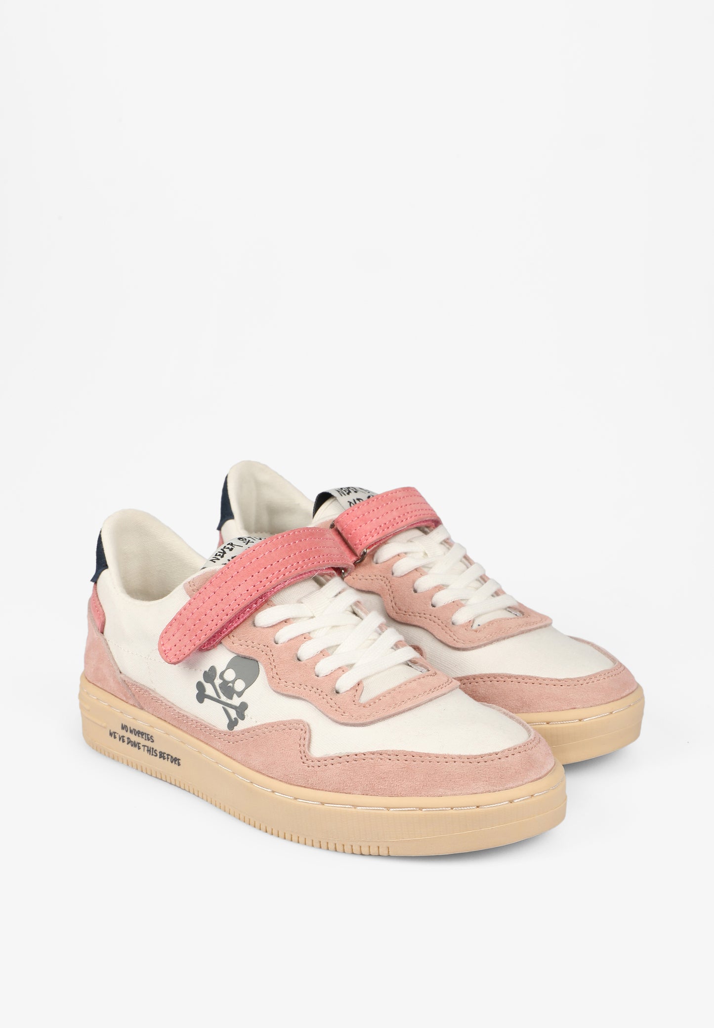 SNEAKERS CALAVERA VELCRO