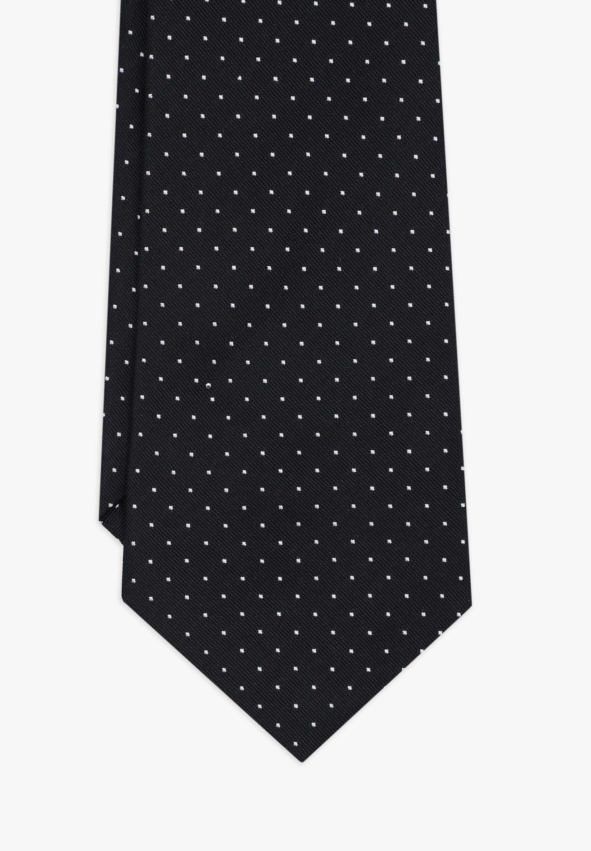 CORBATA SEDA 7 PLIEGUES PUNTOS - Scalpers