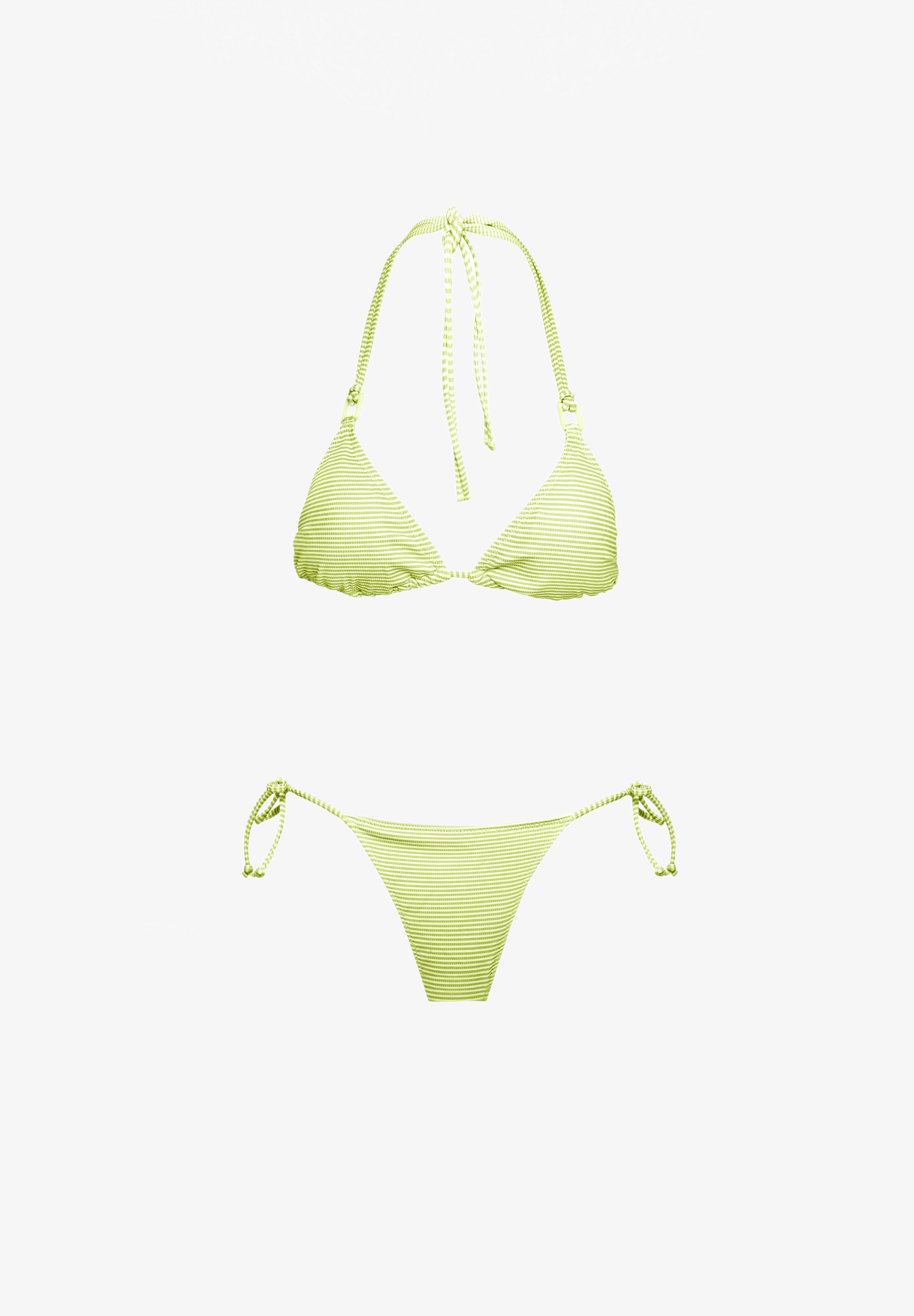 MI&CO | BIKINI TRIANGULAR STRIPE