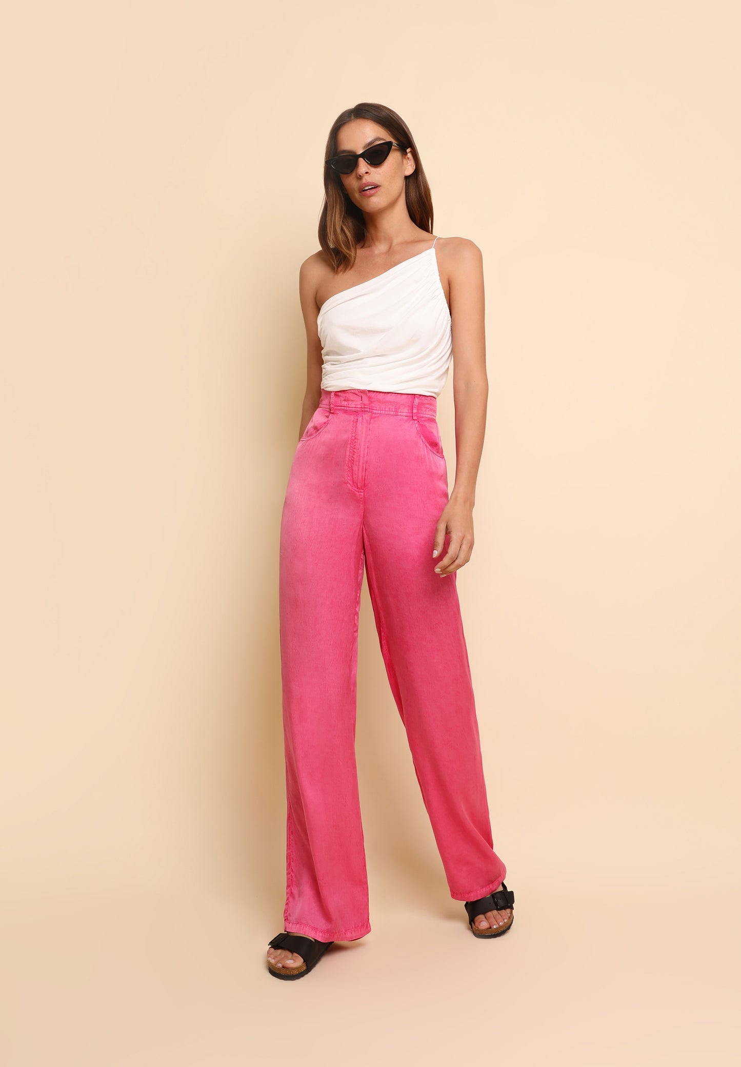 TOP ASIMÉTRICO DRAPEADO