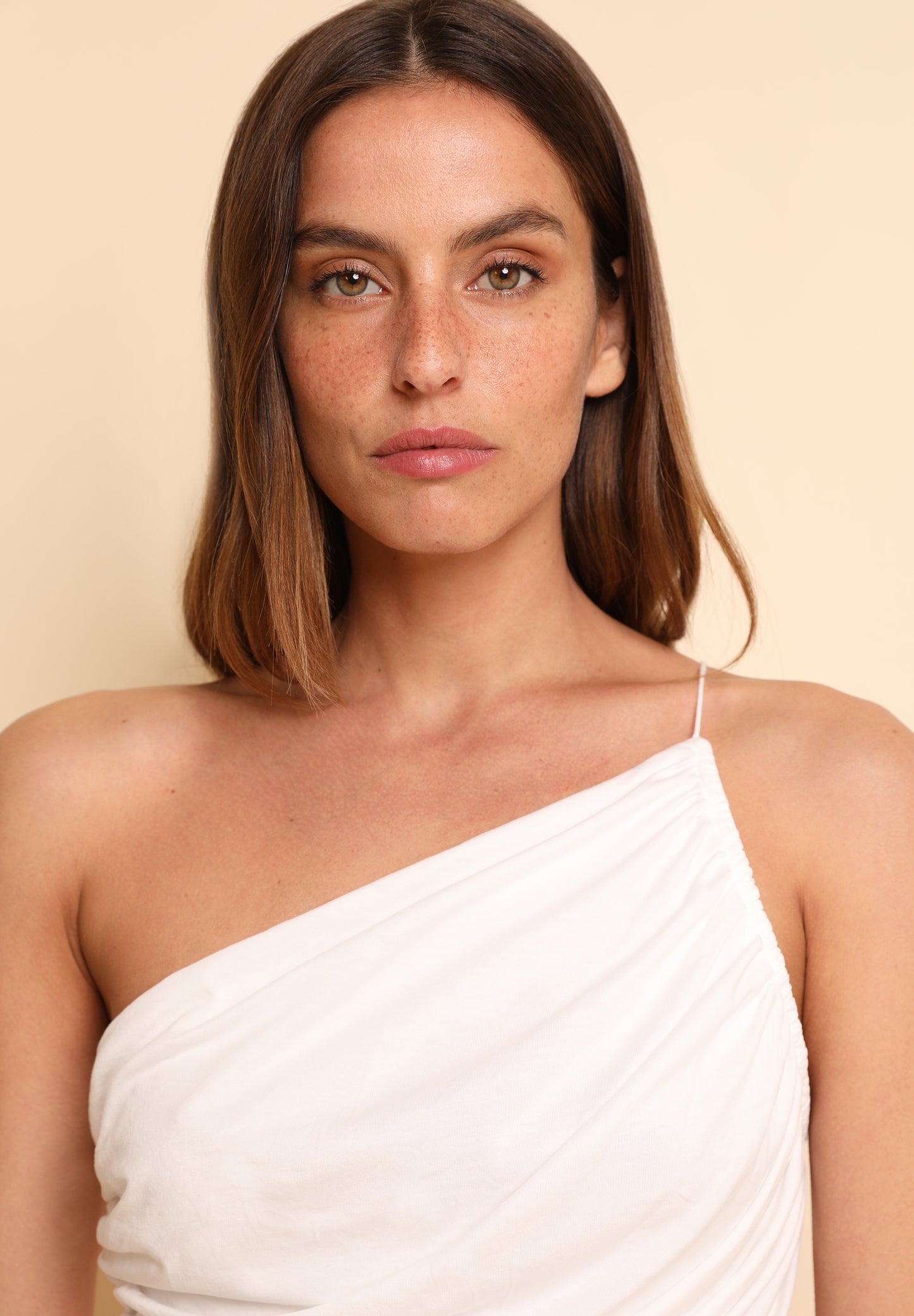 TOP ASIMÉTRICO DRAPEADO