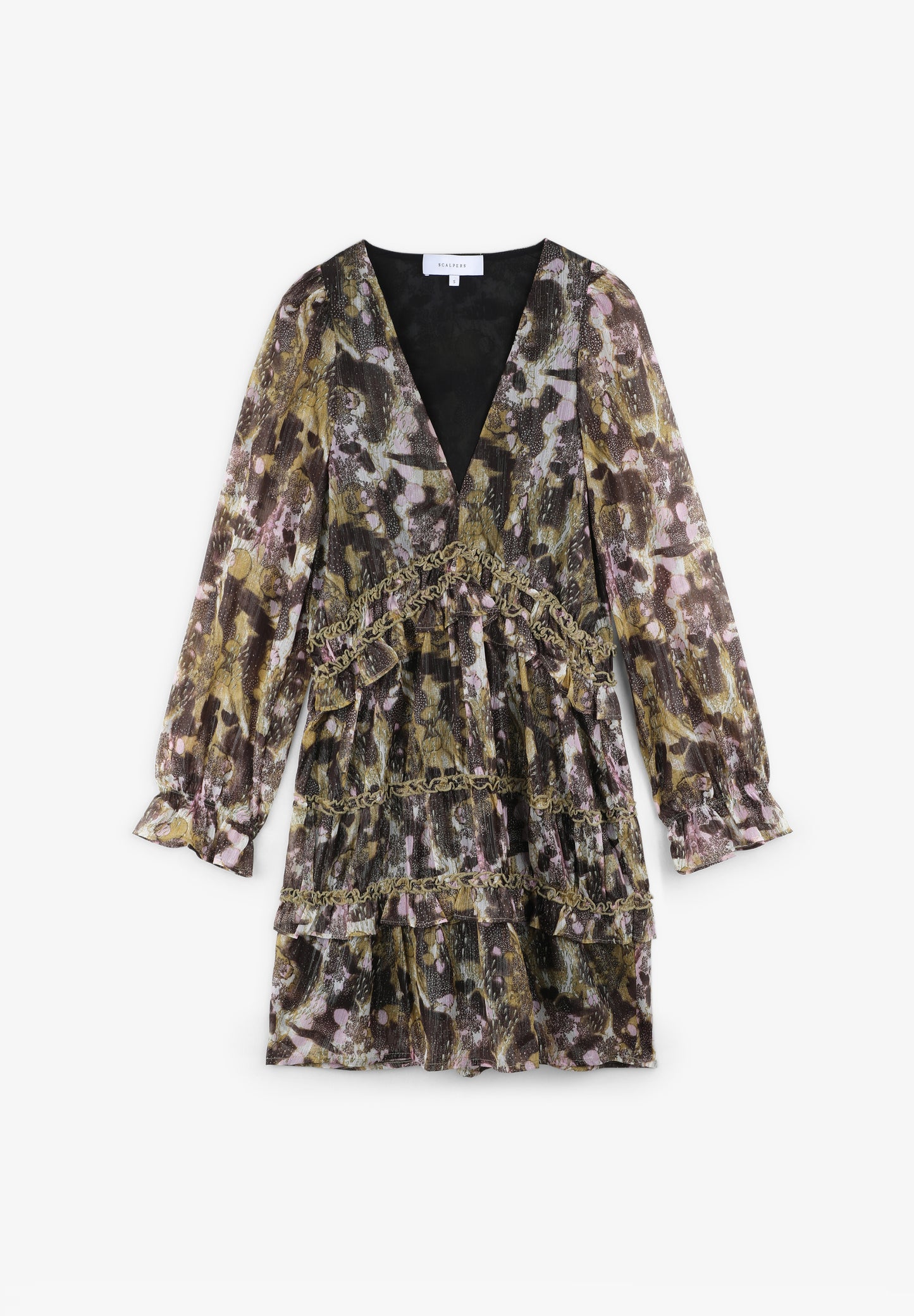 VESTIDO MINI VOLANTES