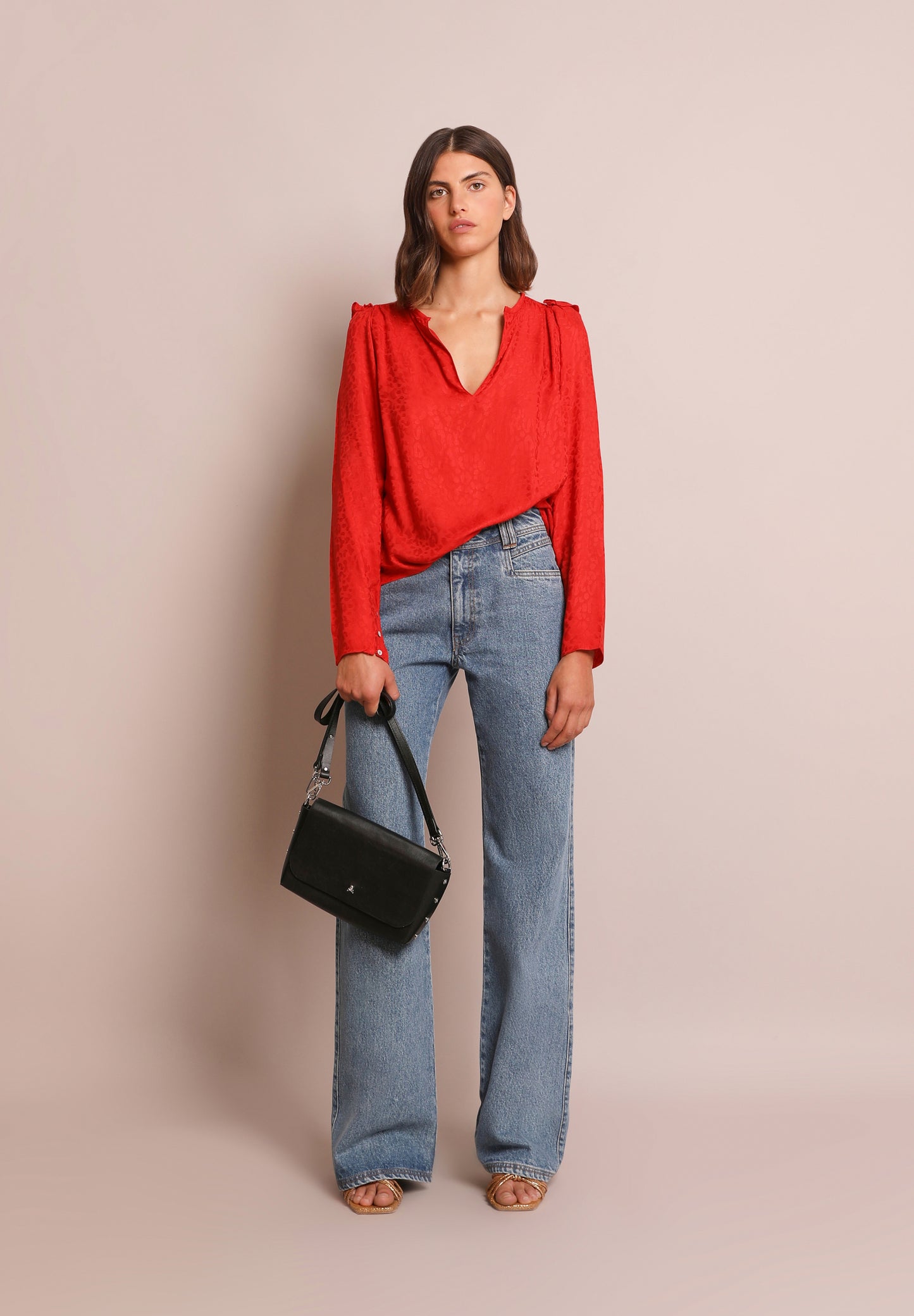 BLUSA JACQUARD LAZADA