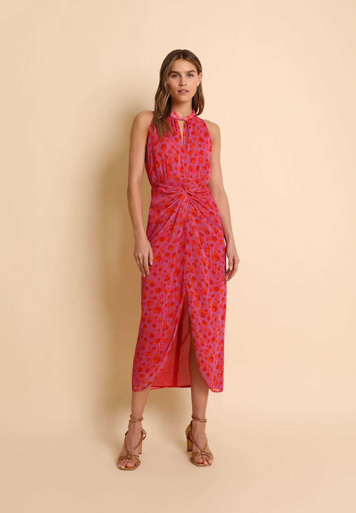 VESTIDO HALTER PRINT