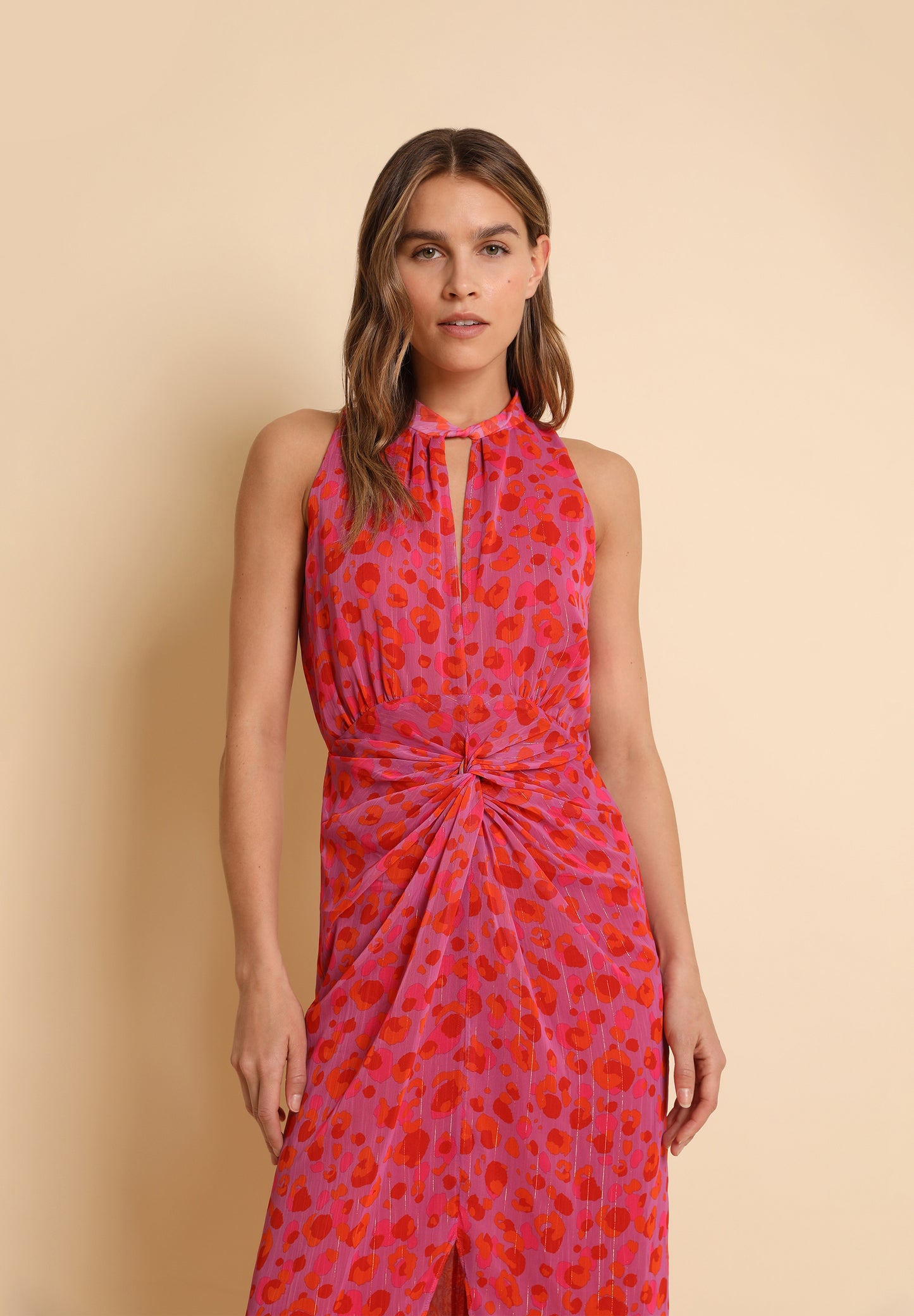 VESTIDO HALTER PRINT