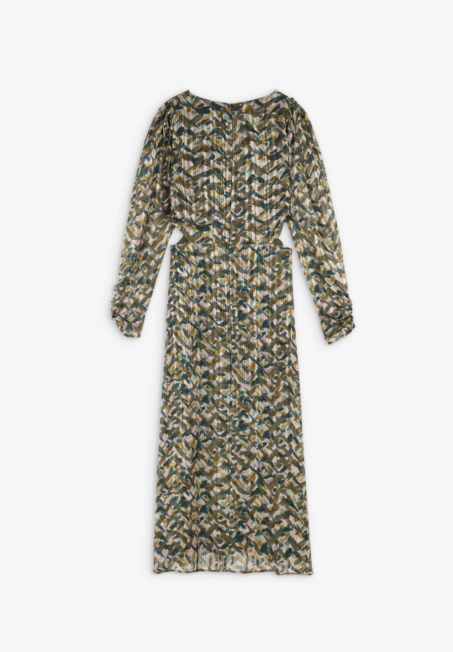 VESTIDO MIDI CUT OUT