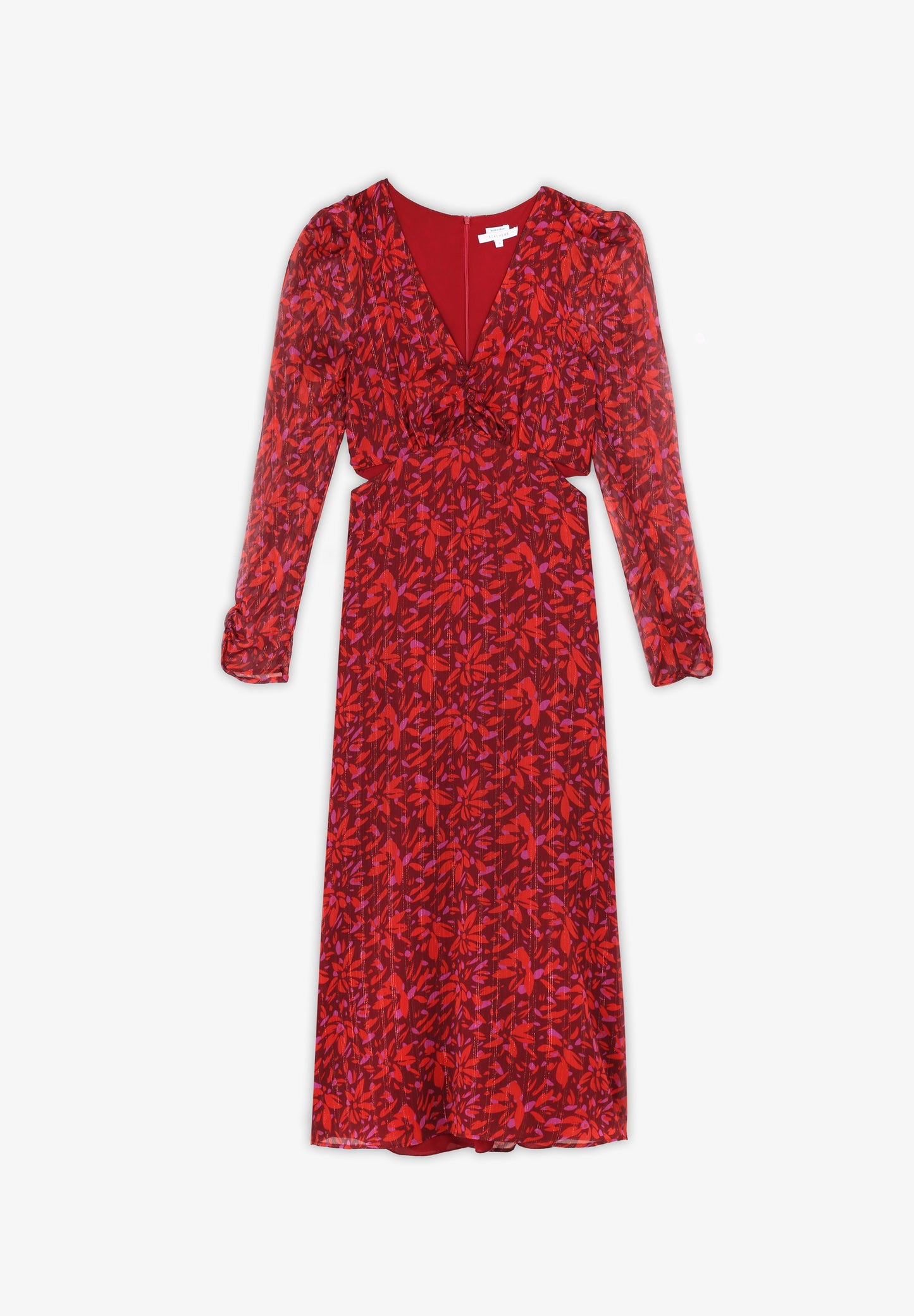 VESTIDO MIDI CUT OUT