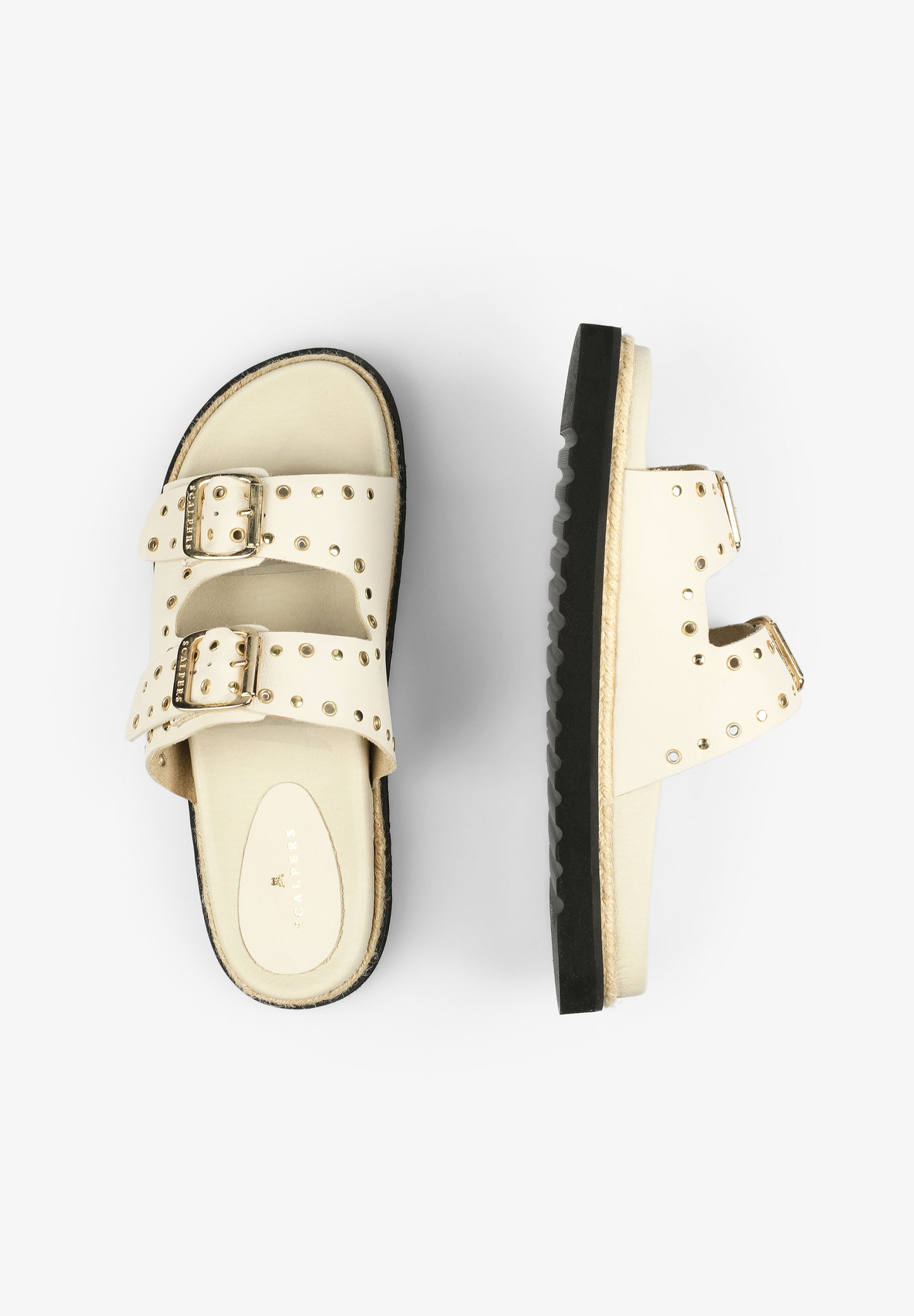 SANDALIAS HEBILLAS TACHUELAS