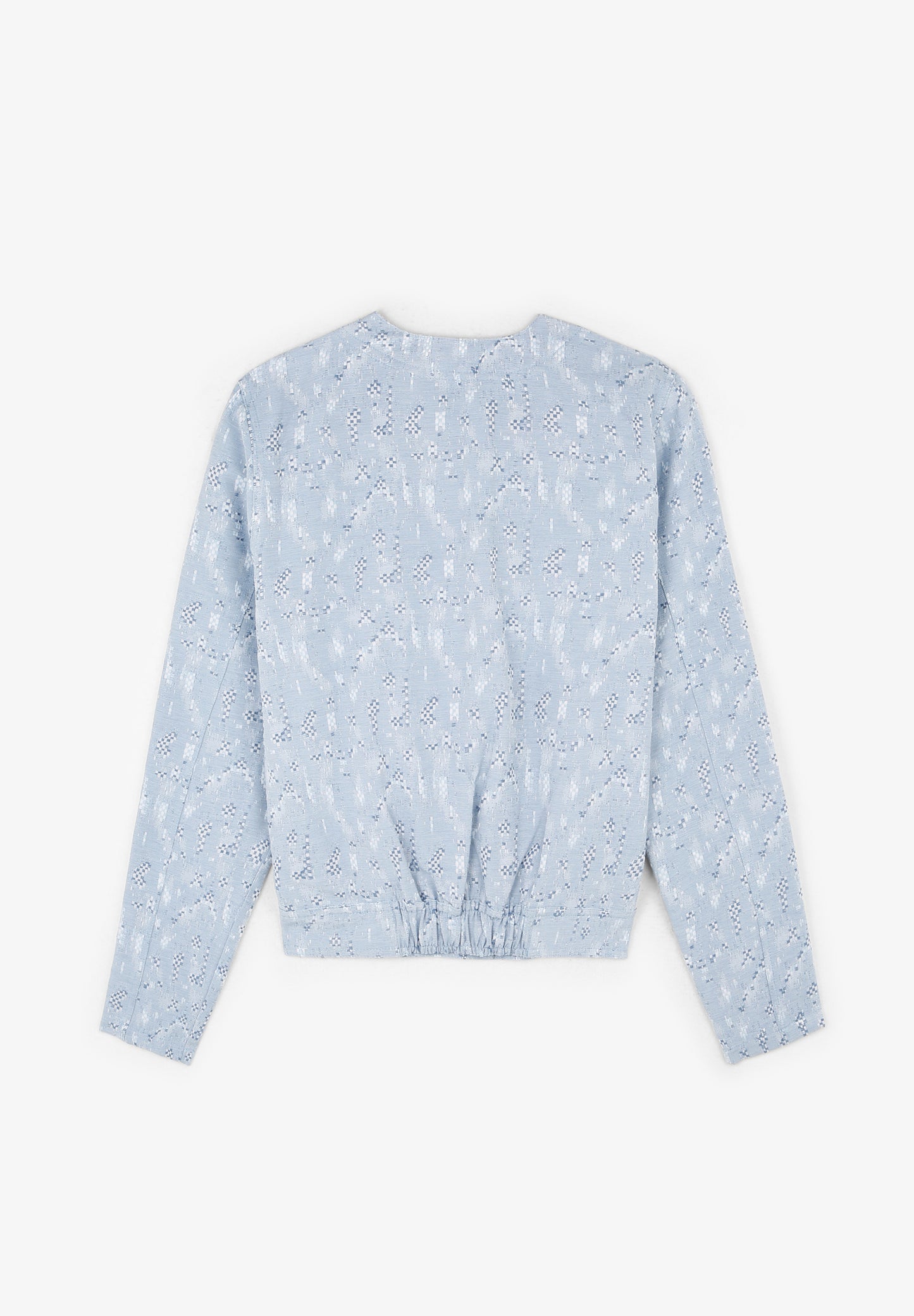 CHAQUETA DENIM JACQUARD