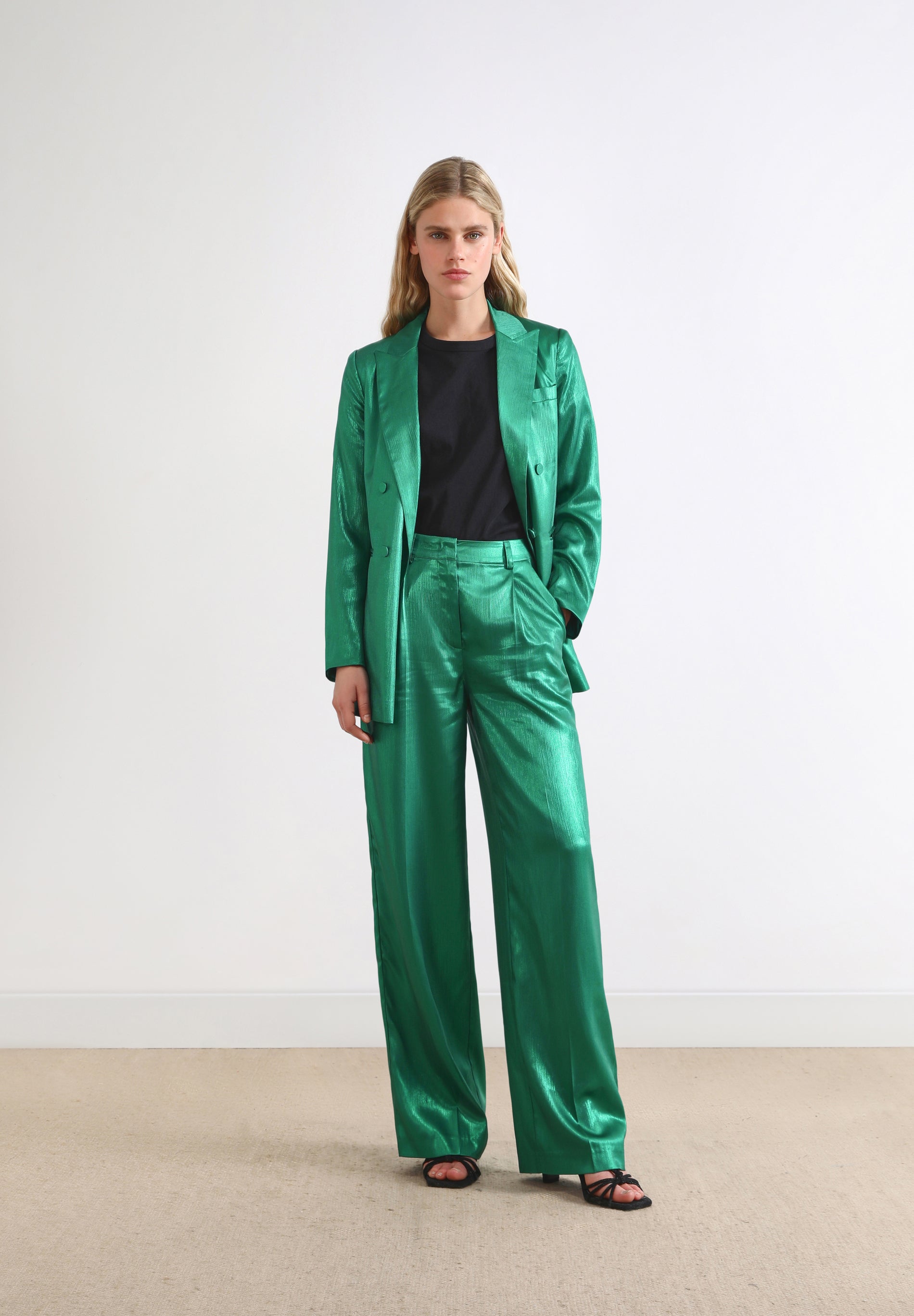 PANTALÓN PALAZZO SATINADO