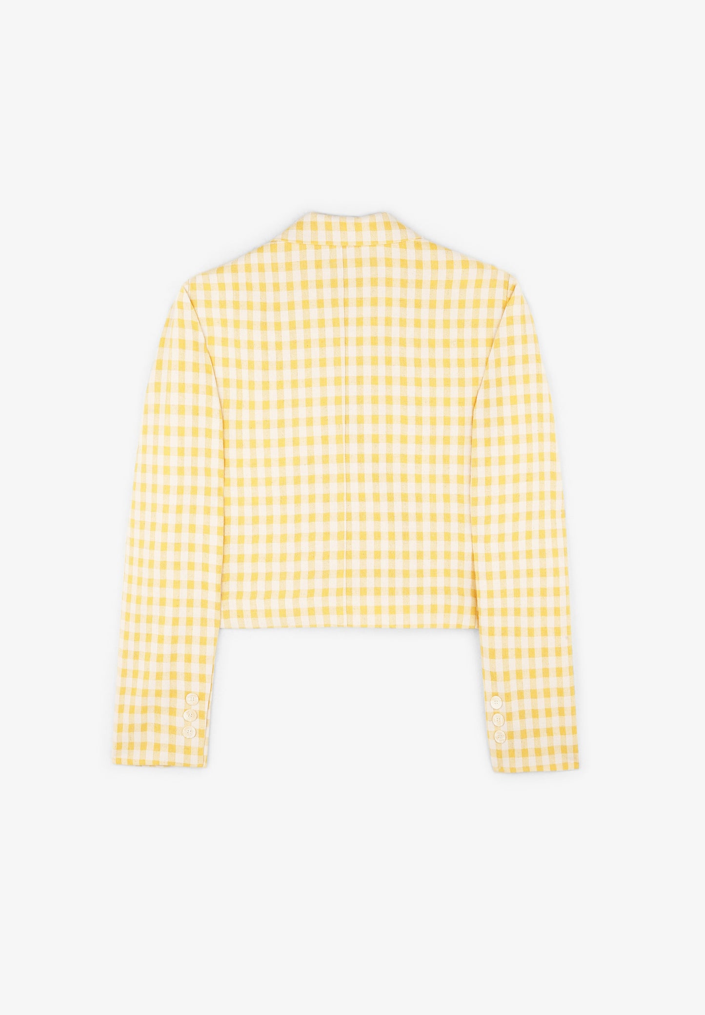 BLAZER VICHY CROPPED