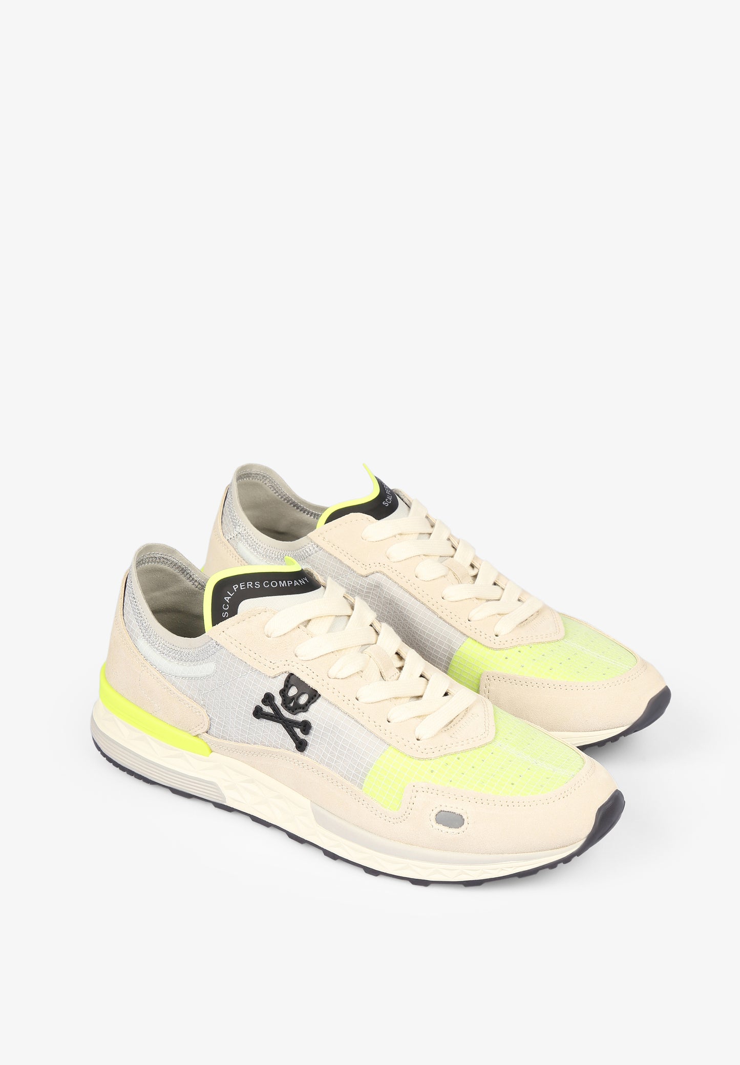 SNEAKERS CALAVERA DETALLES FLÚOR