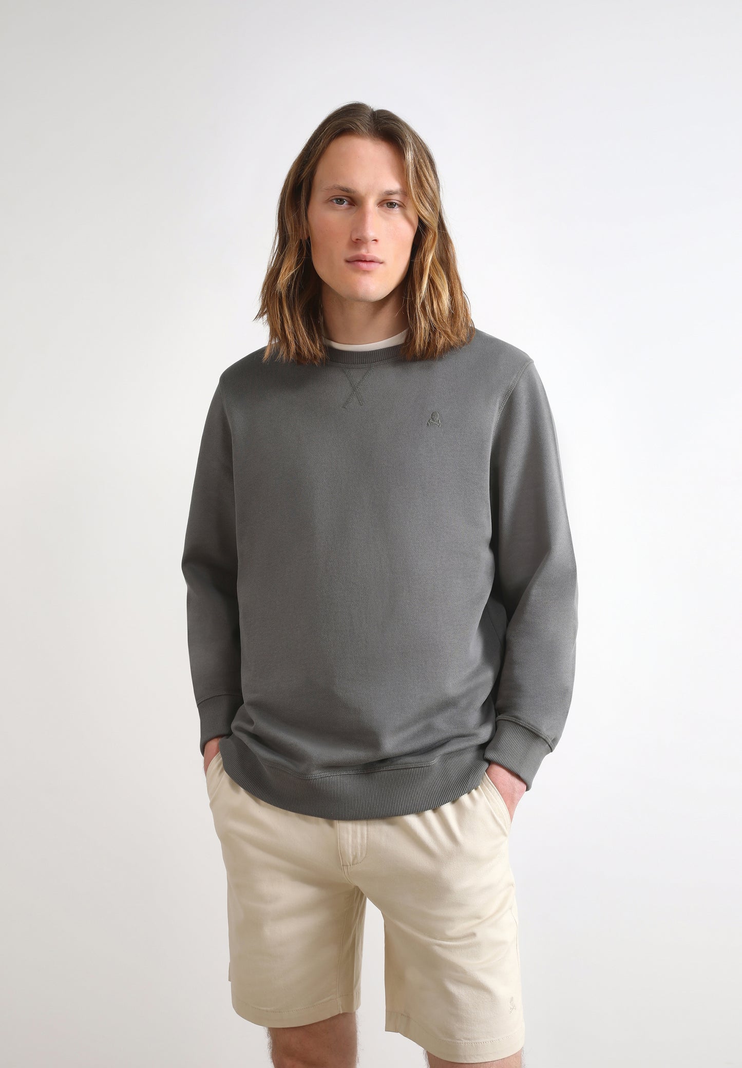 SUDADERA BÁSICA CALAVERA